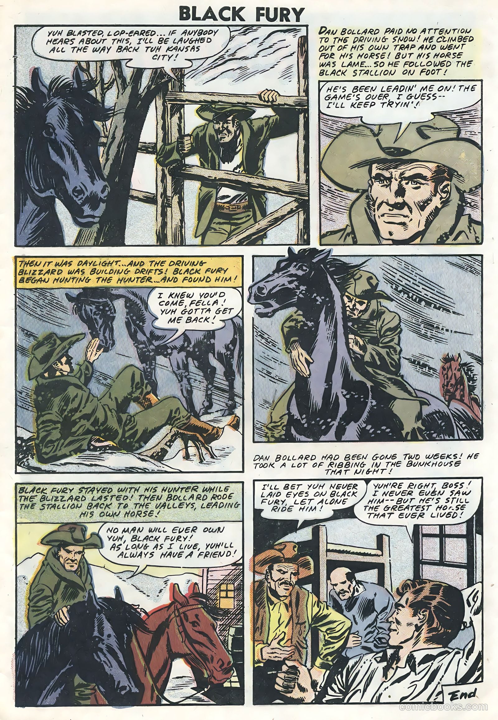 Black Fury #13 (1958) — page 33 of 36