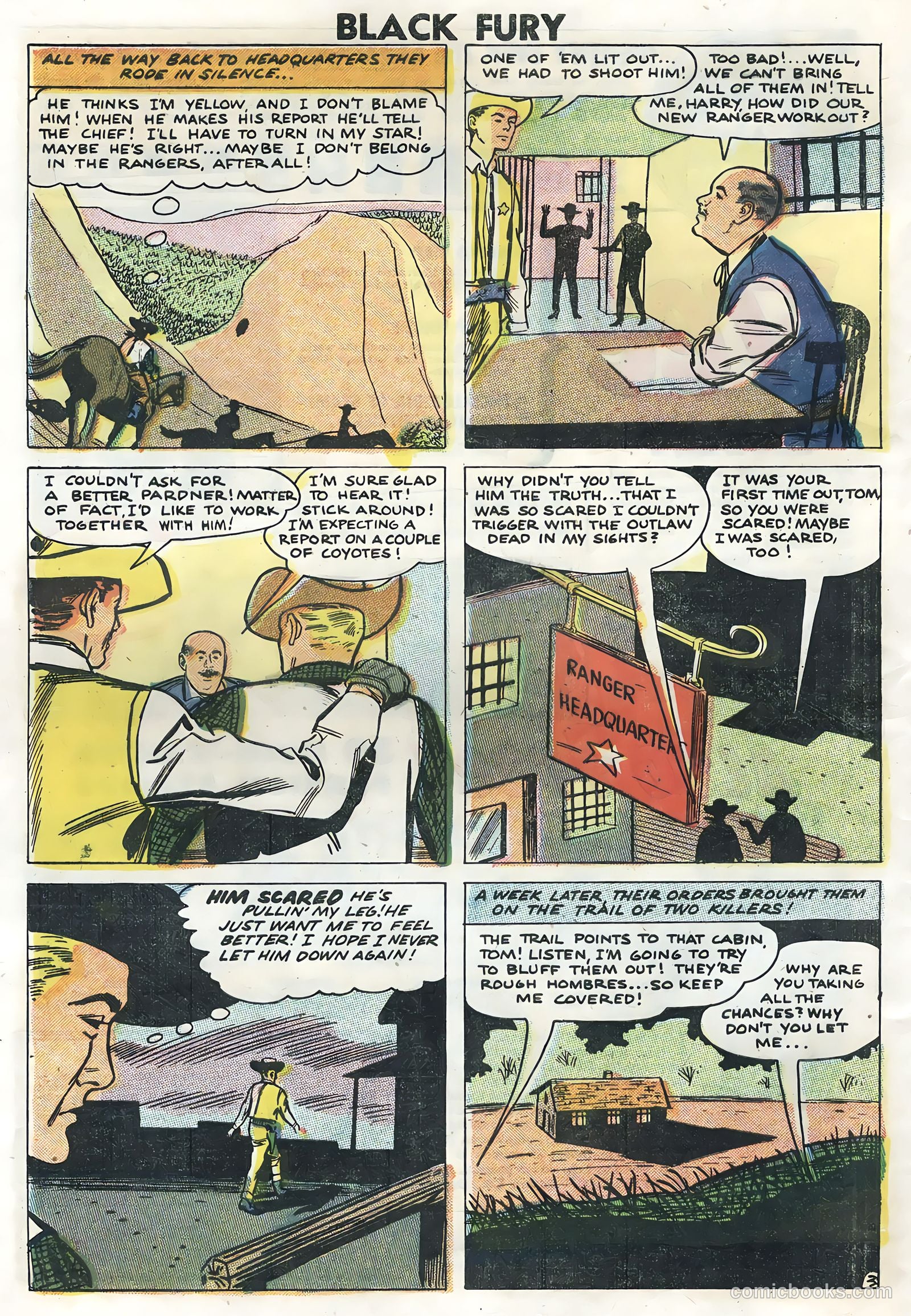 Black Fury #14 (1958) — page 32 of 36