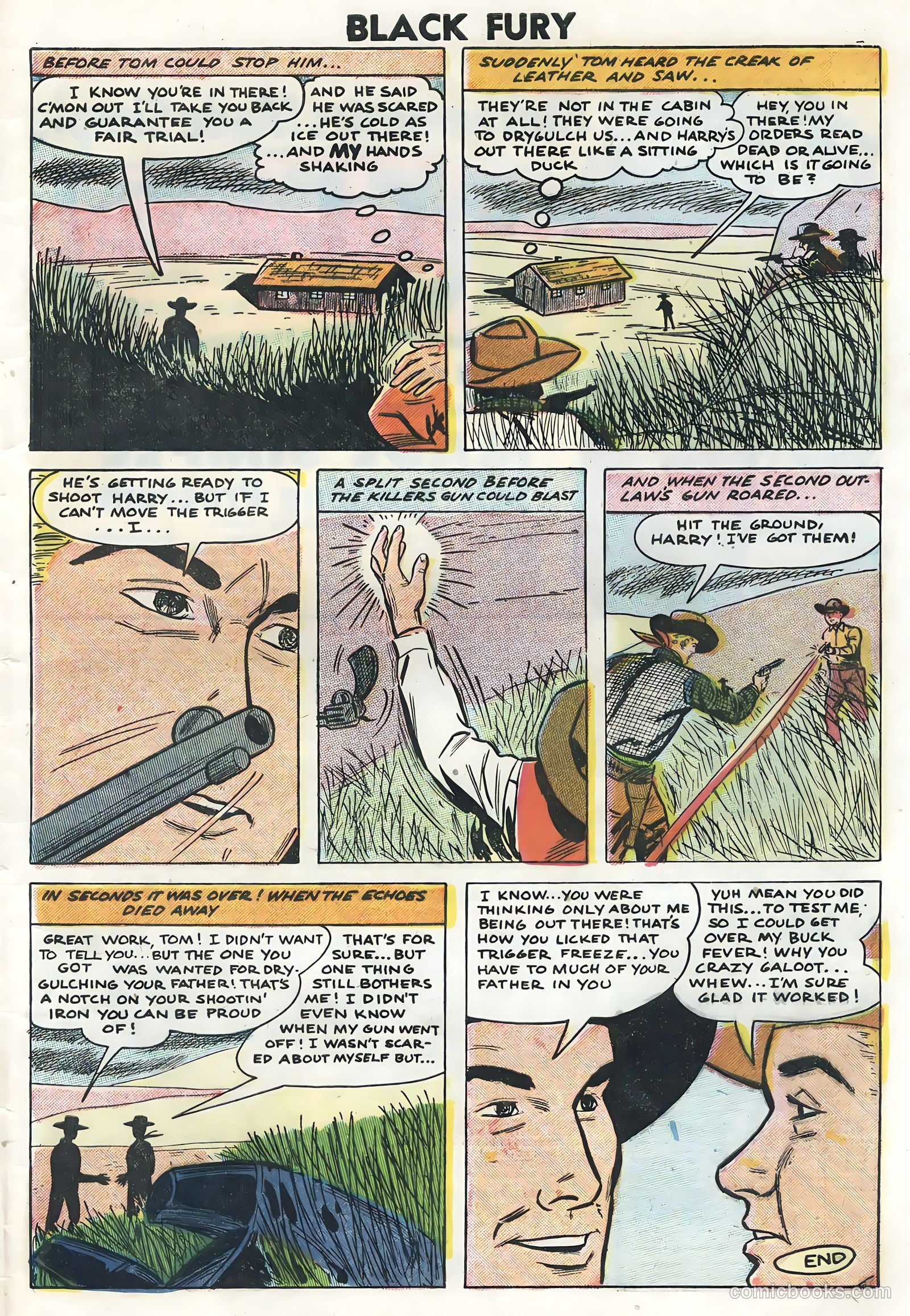 Black Fury #14 (1958) — page 33 of 36