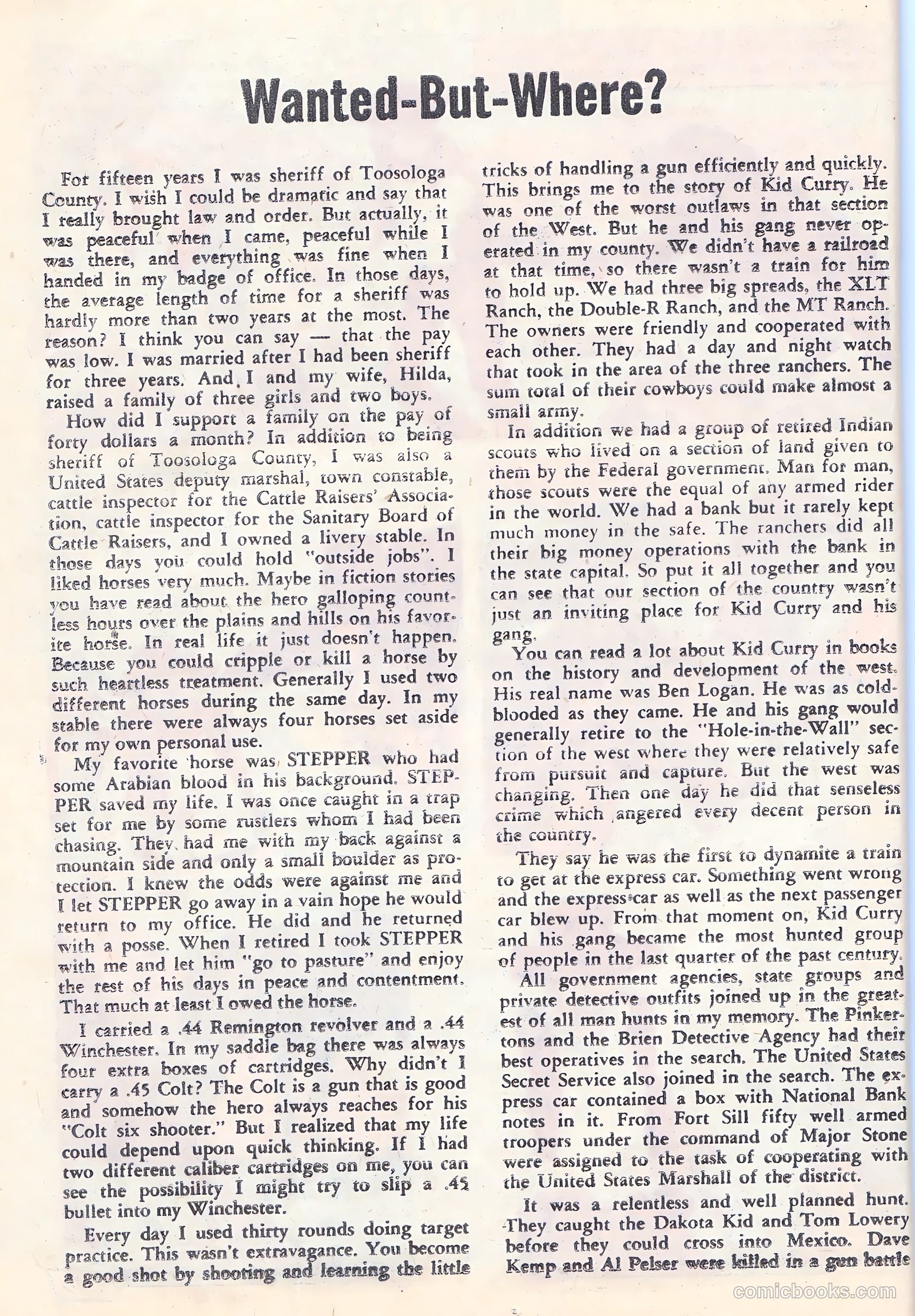 Black Fury #15 (1958) — page 20 of 36