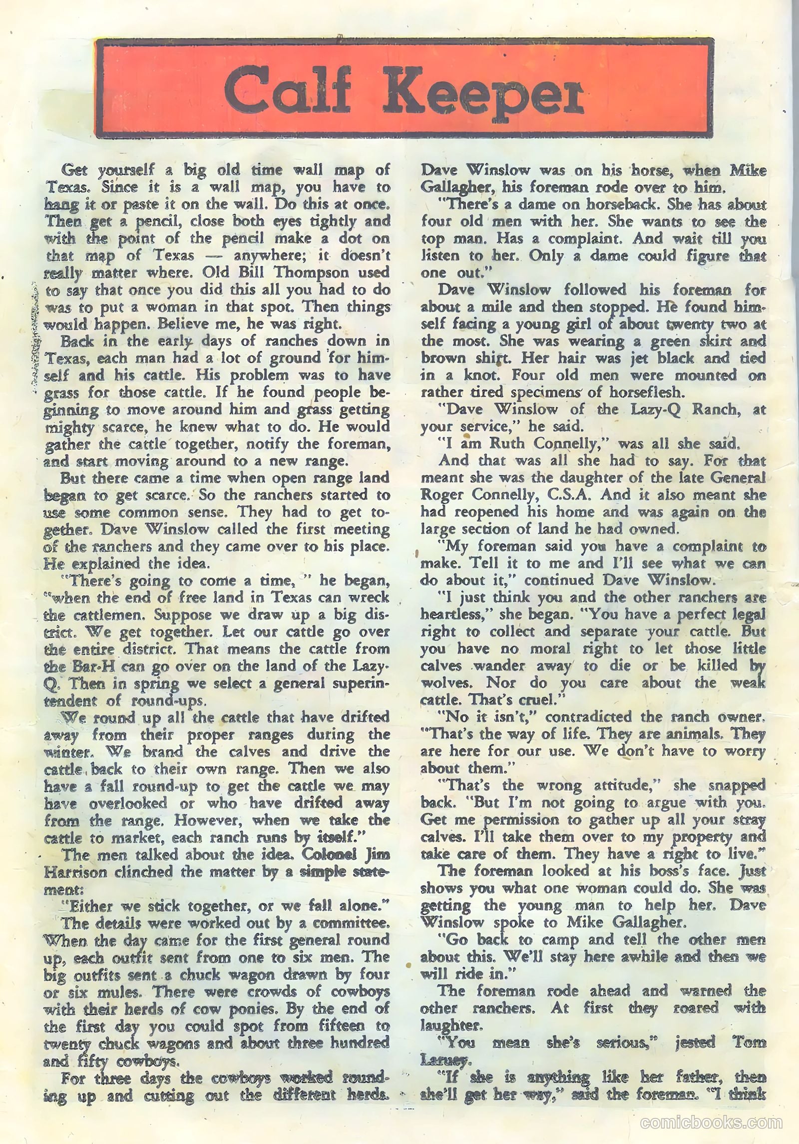 Black Fury #16 (1958) — page 20 of 36