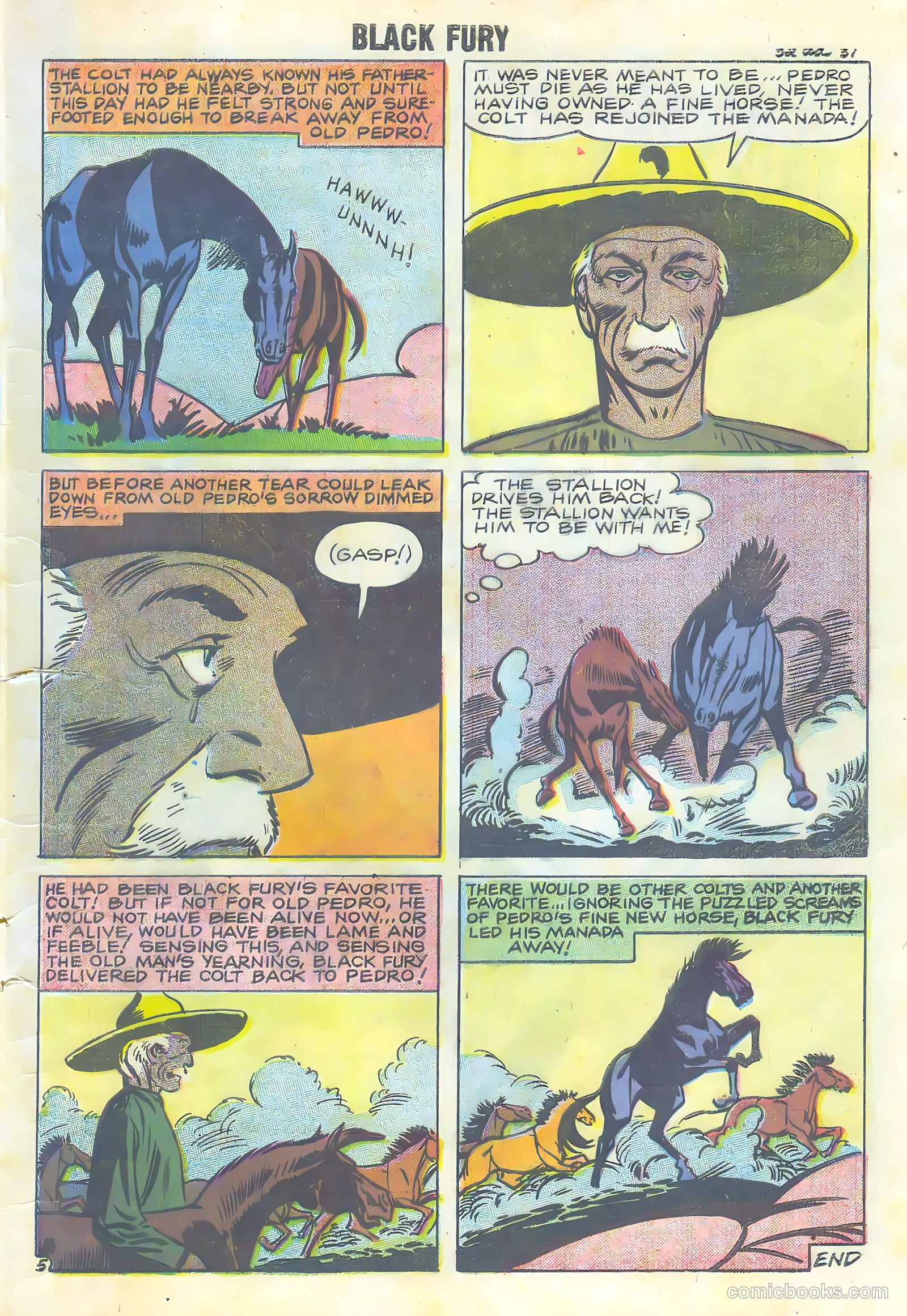 Black Fury #16 (1958) — page 33 of 36