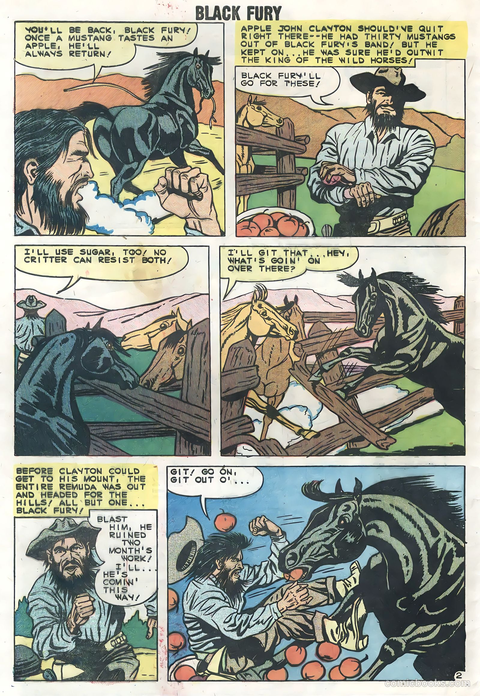 Black Fury #19 (1959) — page 32 of 36