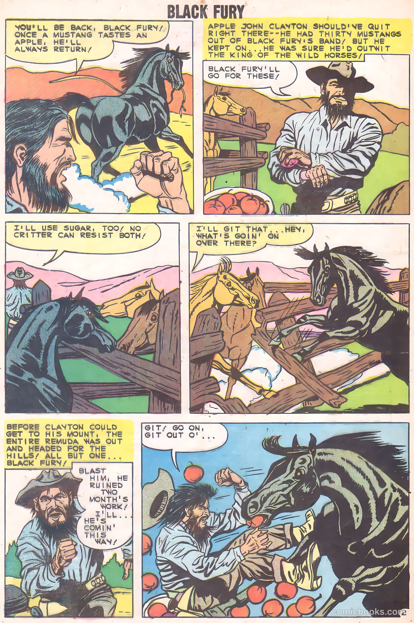 Black Fury #2 (1955) — page 32 of 36
