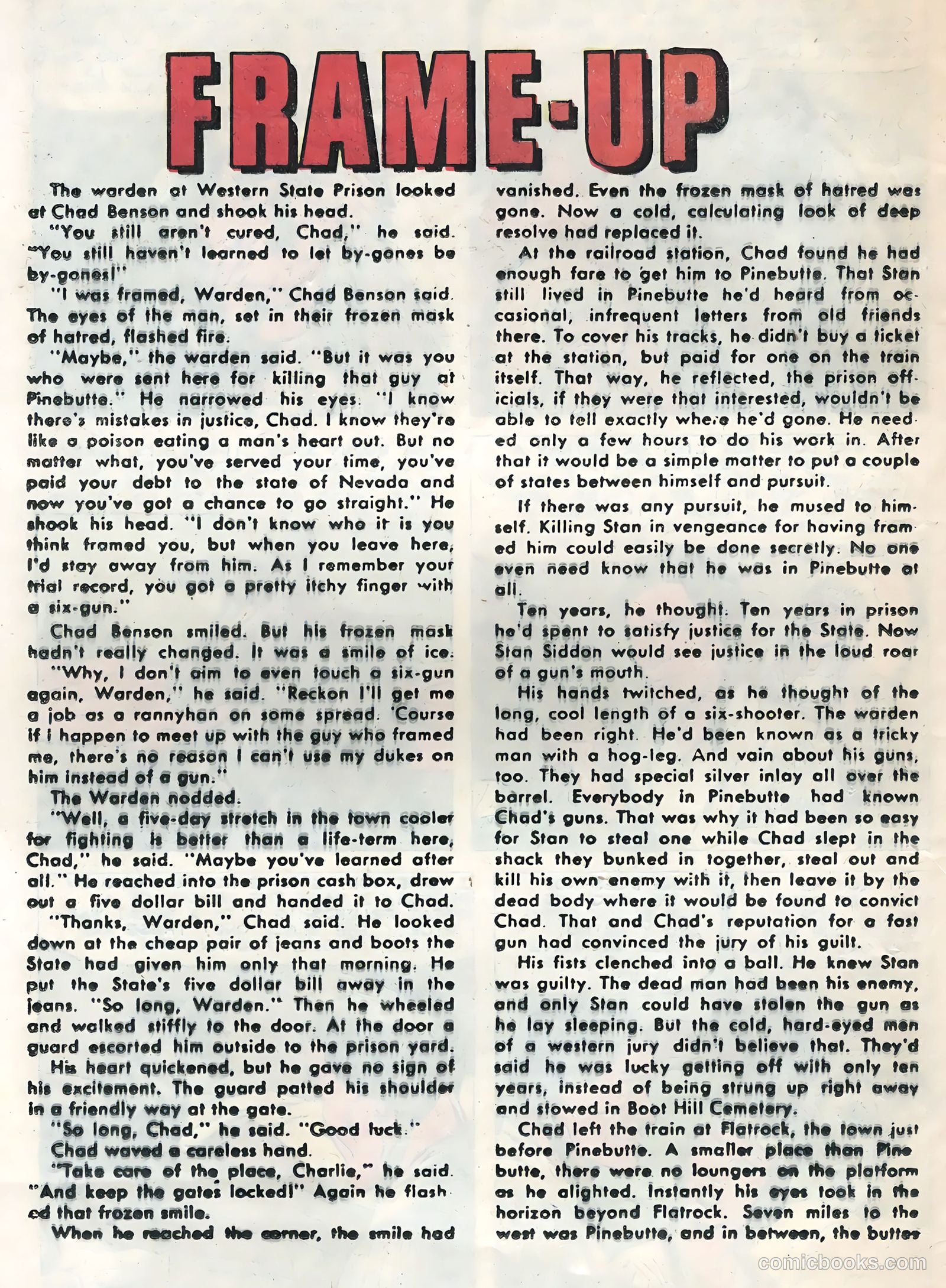 Black Fury #21 (1959) — page 20 of 36