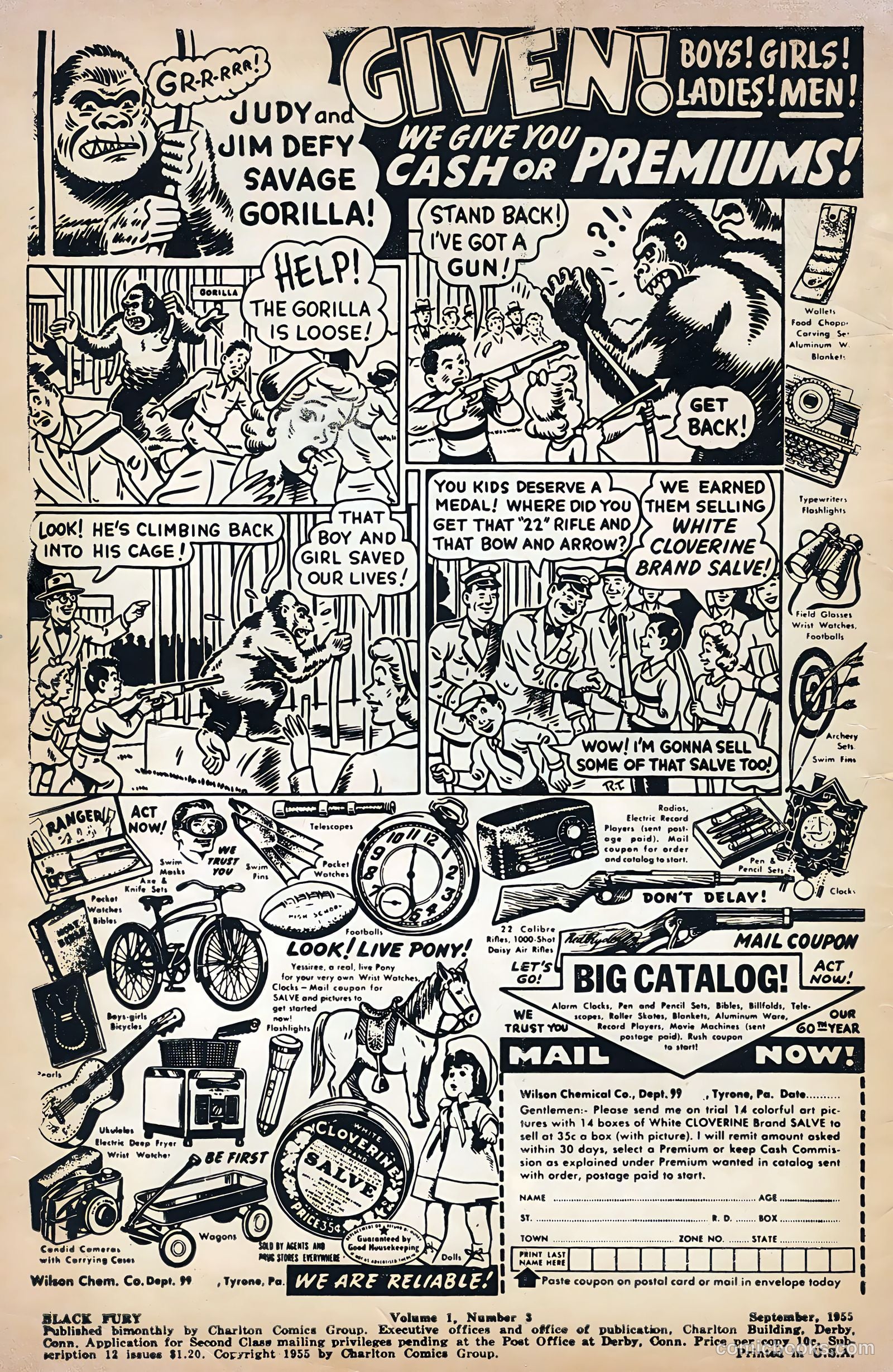 Black Fury #3 (1955) — page 2 of 36