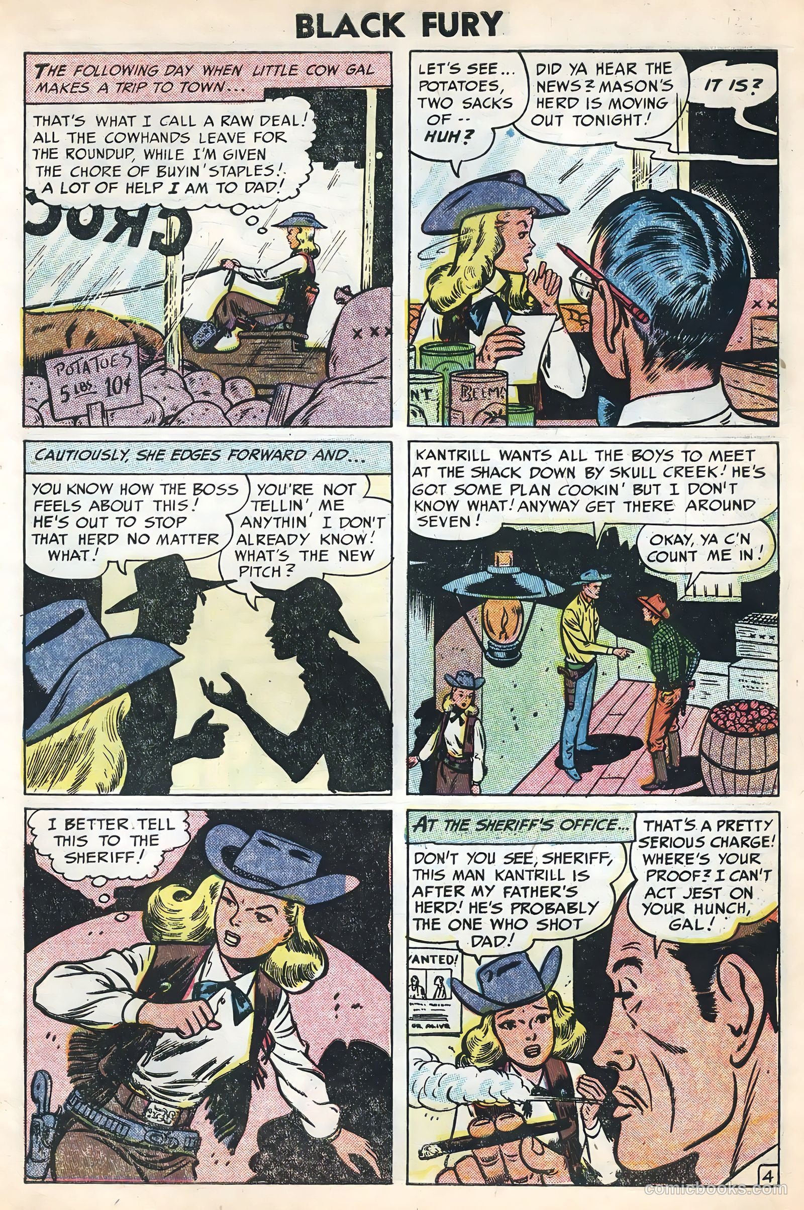 Black Fury #3 (1955) — page 27 of 36