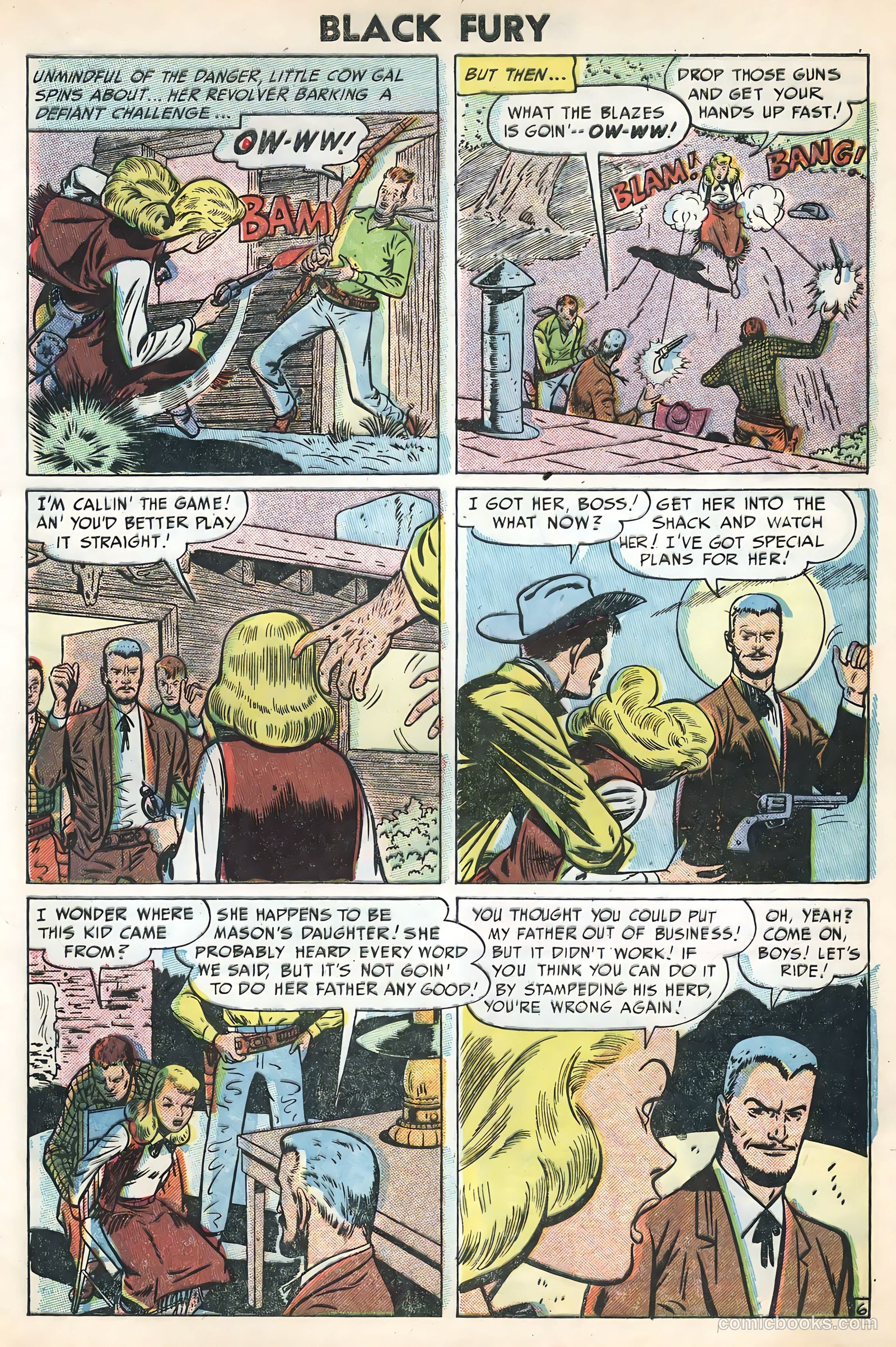 Black Fury #3 (1955) — page 29 of 36