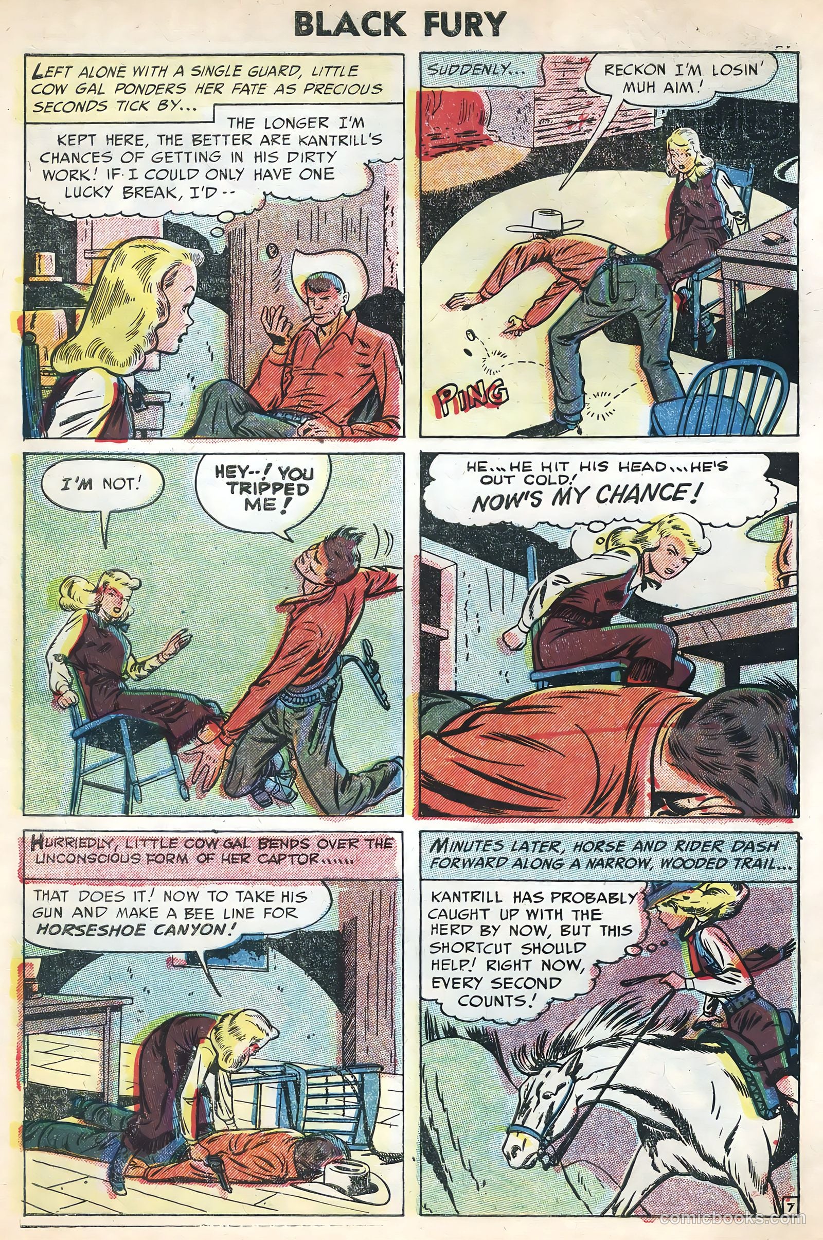Black Fury #3 (1955) — page 30 of 36