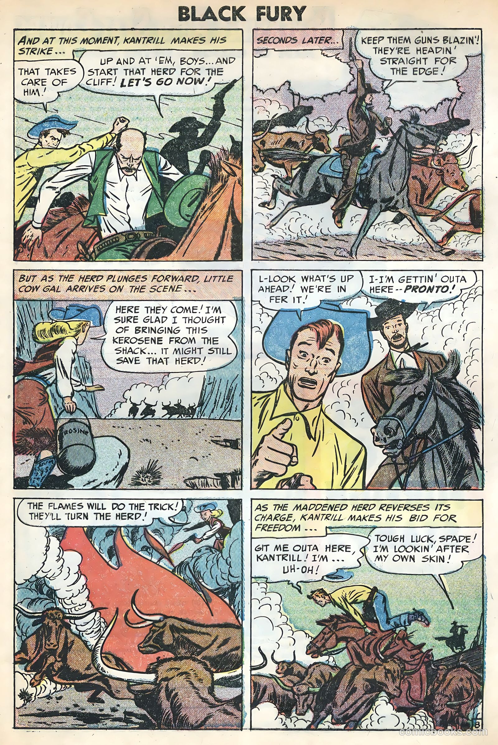 Black Fury #3 (1955) — page 32 of 36