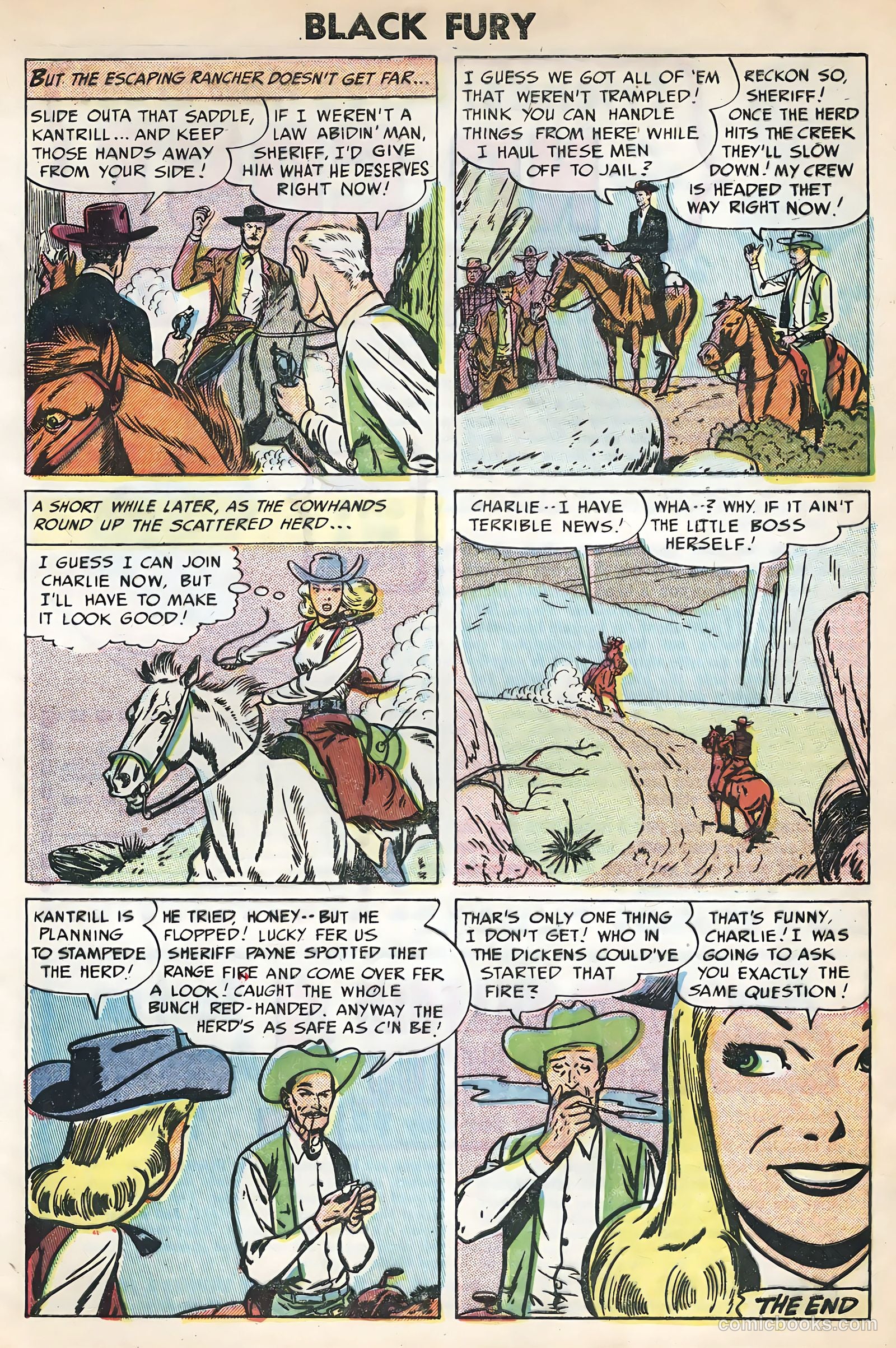 Black Fury #3 (1955) — page 33 of 36