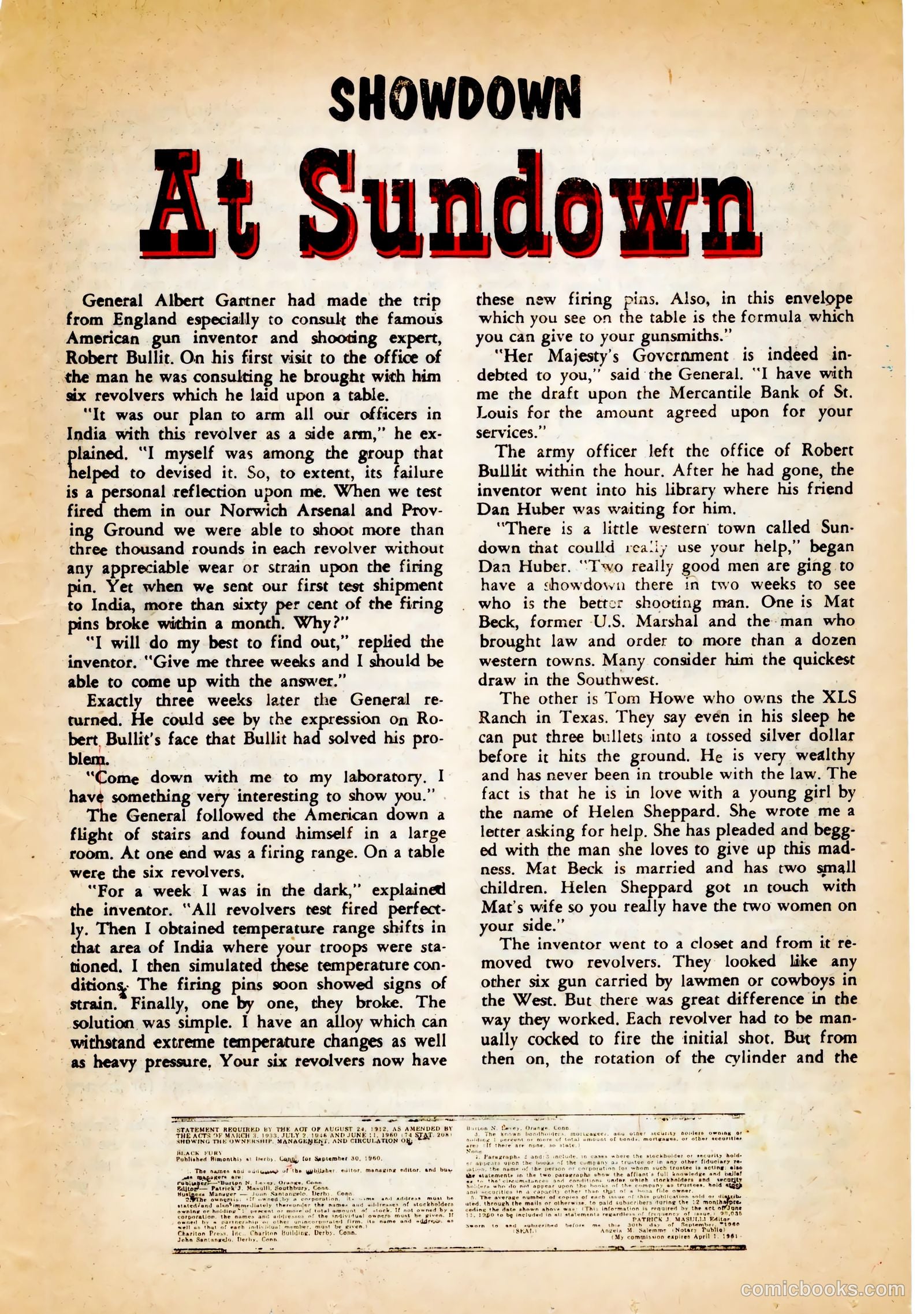 Black Fury #30 (1961) — page 17 of 36