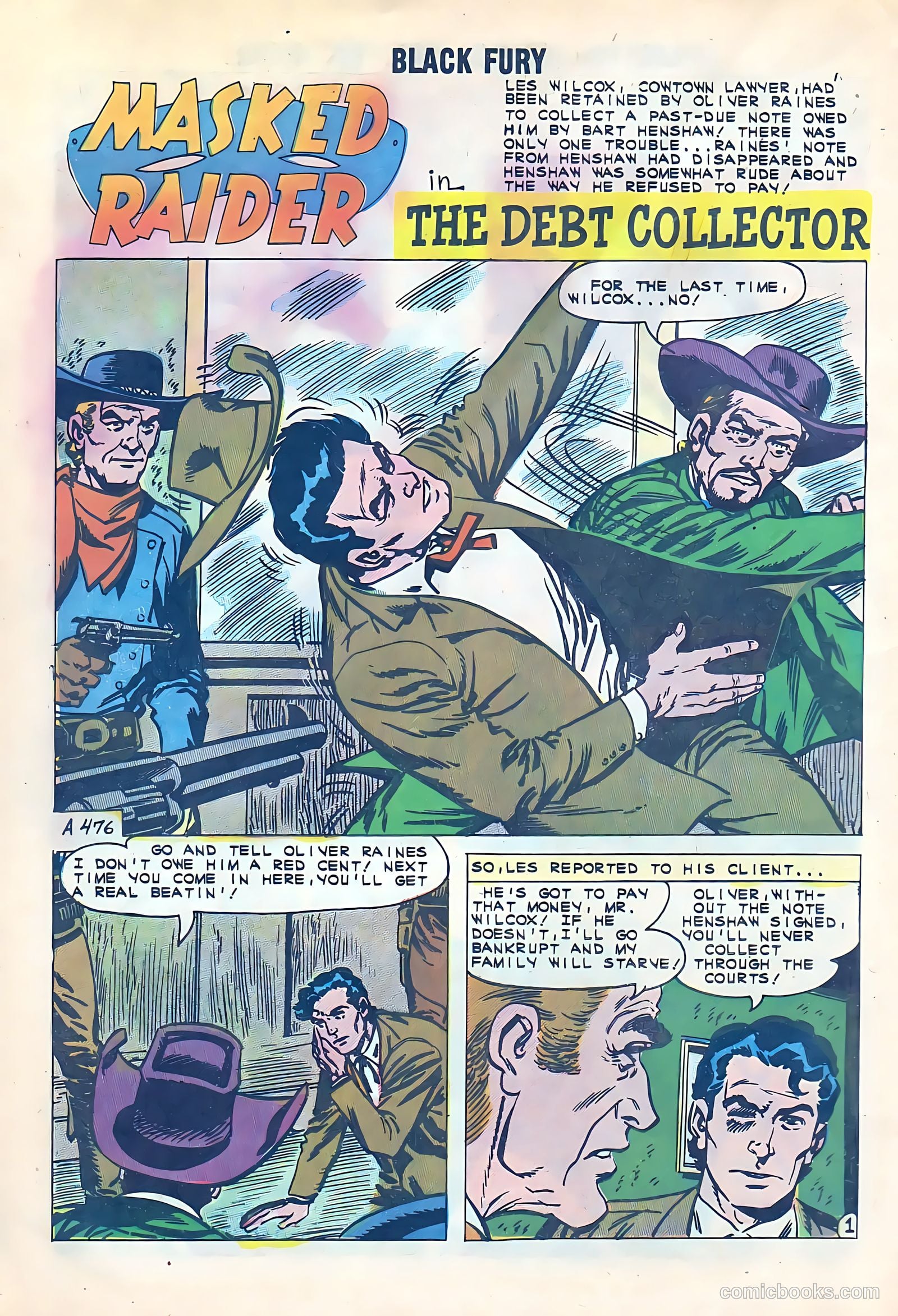 Black Fury #33 (1961) — page 13 of 37
