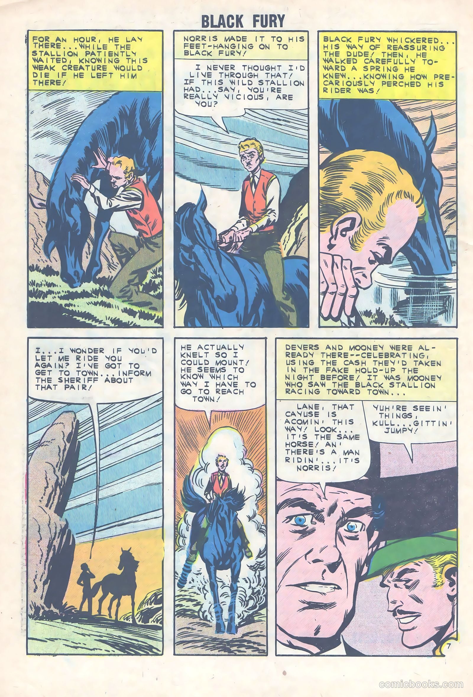 Black Fury #36 (1962) — page 32 of 36