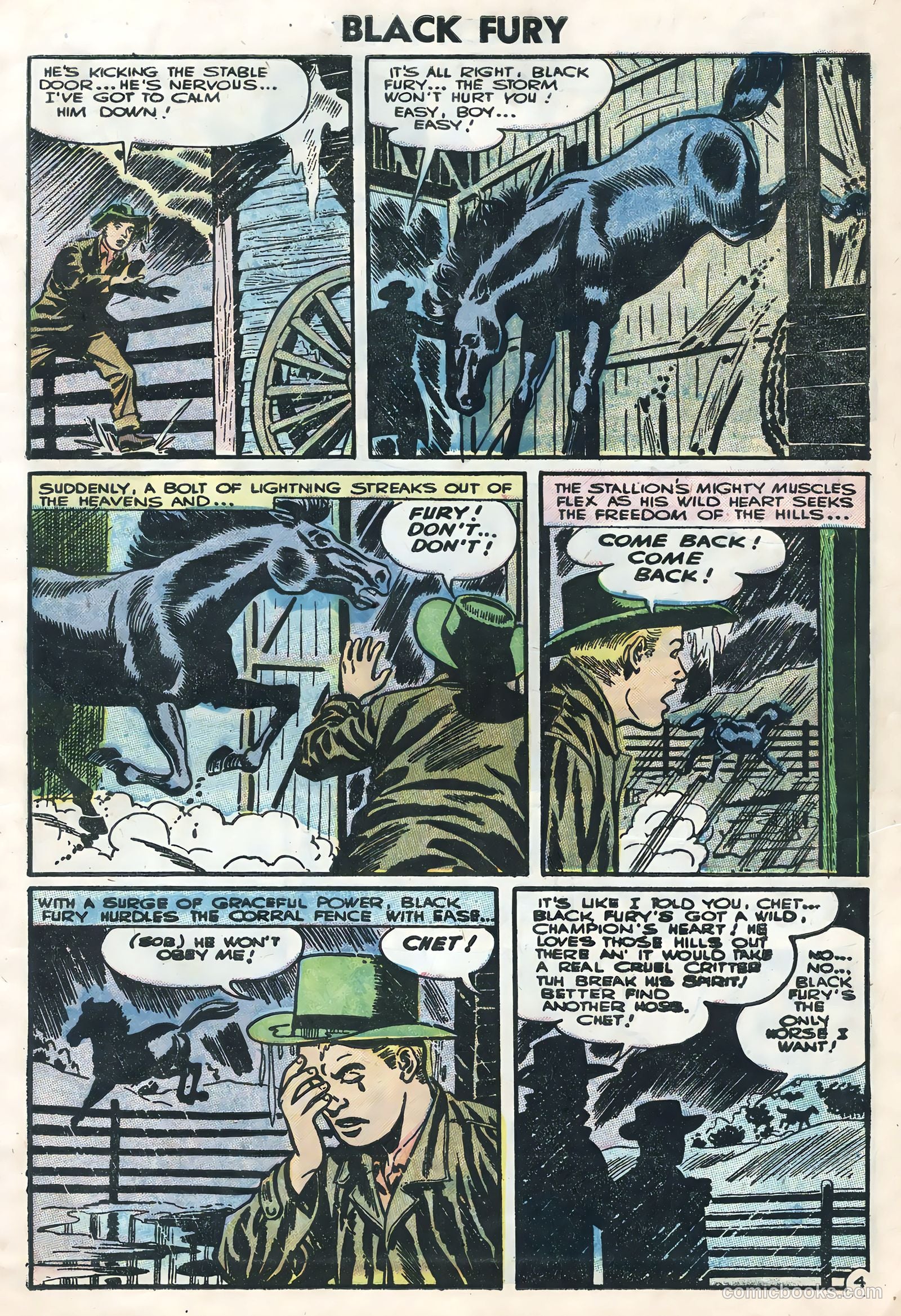Black Fury #4 (1956) — page 7 of 36