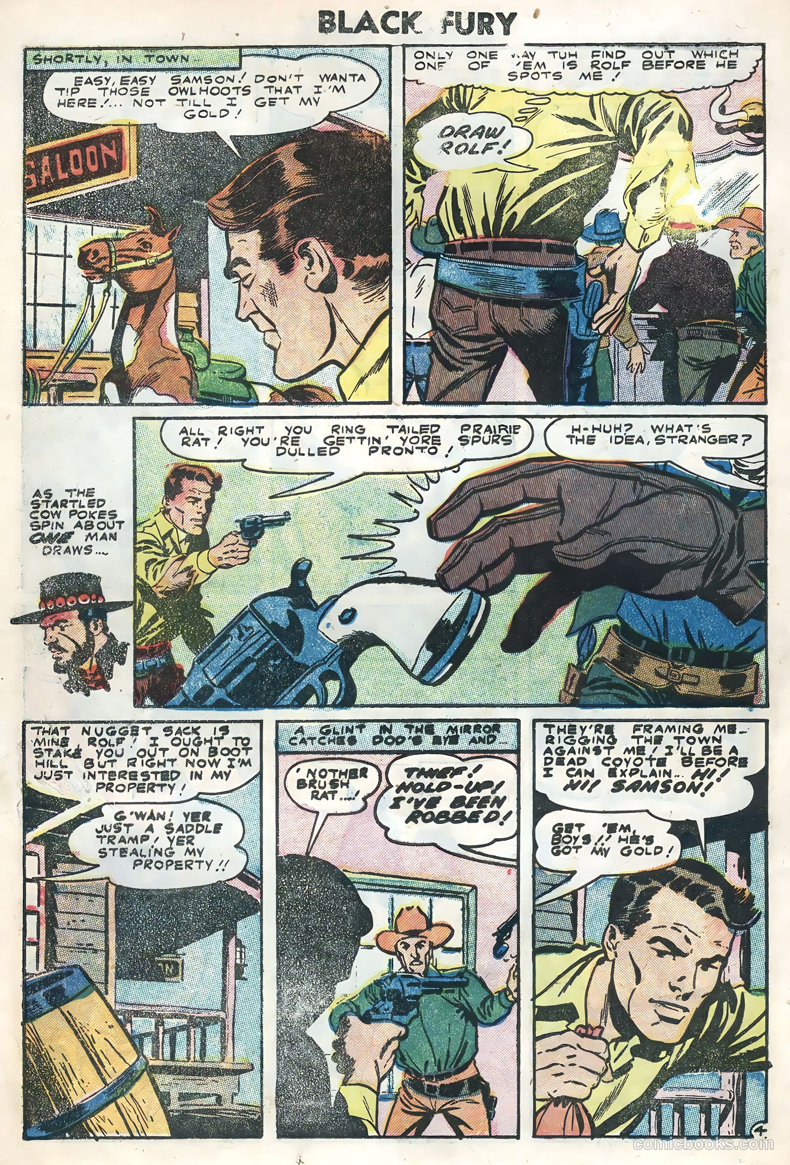 Black Fury #4 (1956) — page 26 of 36