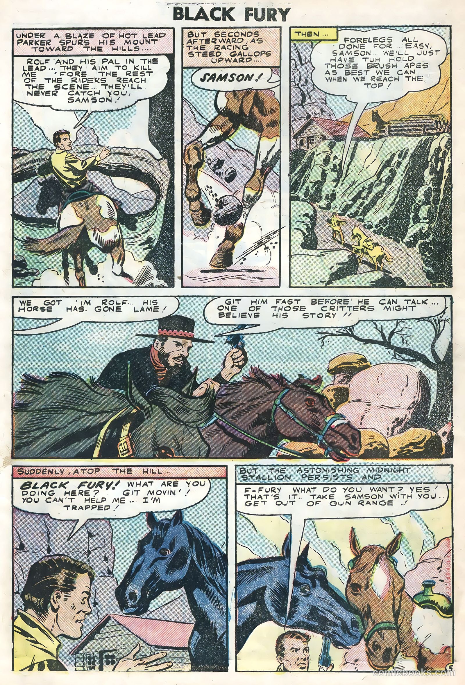 Black Fury #4 (1956) — page 27 of 36