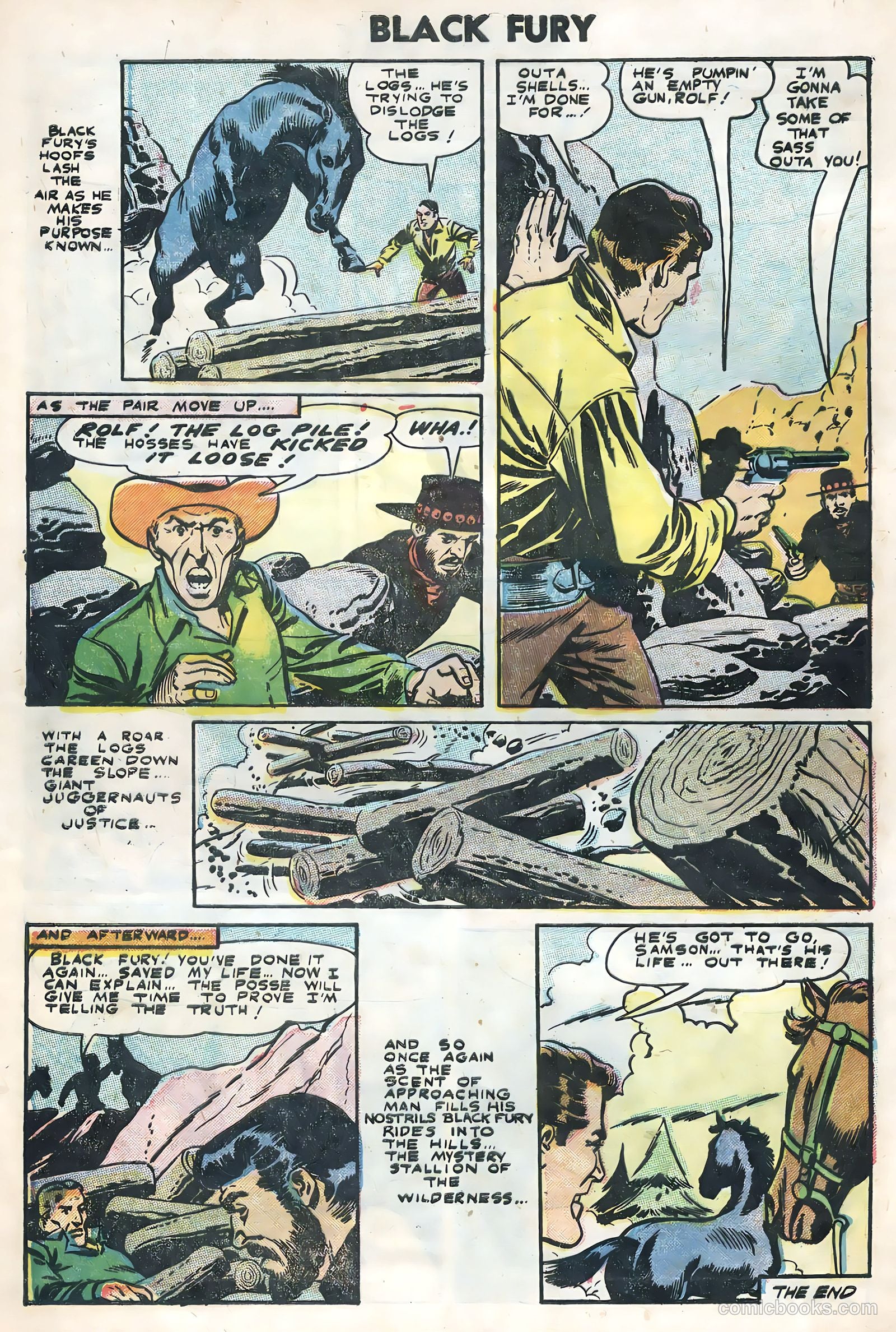 Black Fury #4 (1956) — page 28 of 36