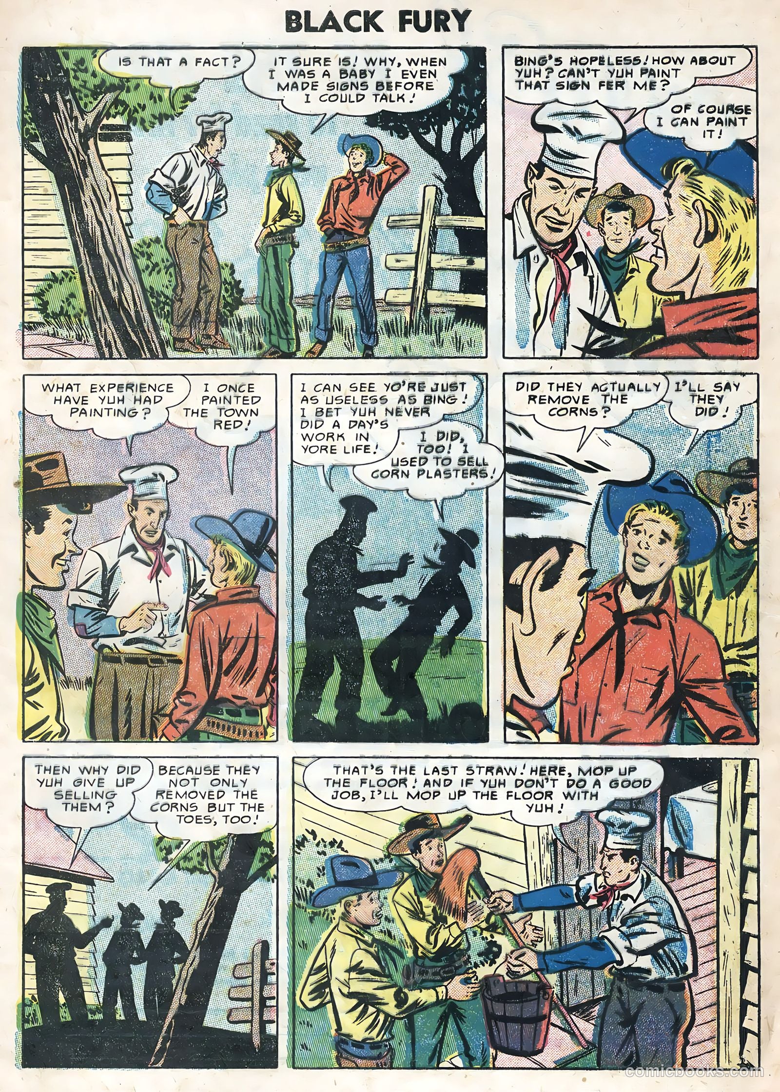 Black Fury #4 (1956) — page 33 of 36