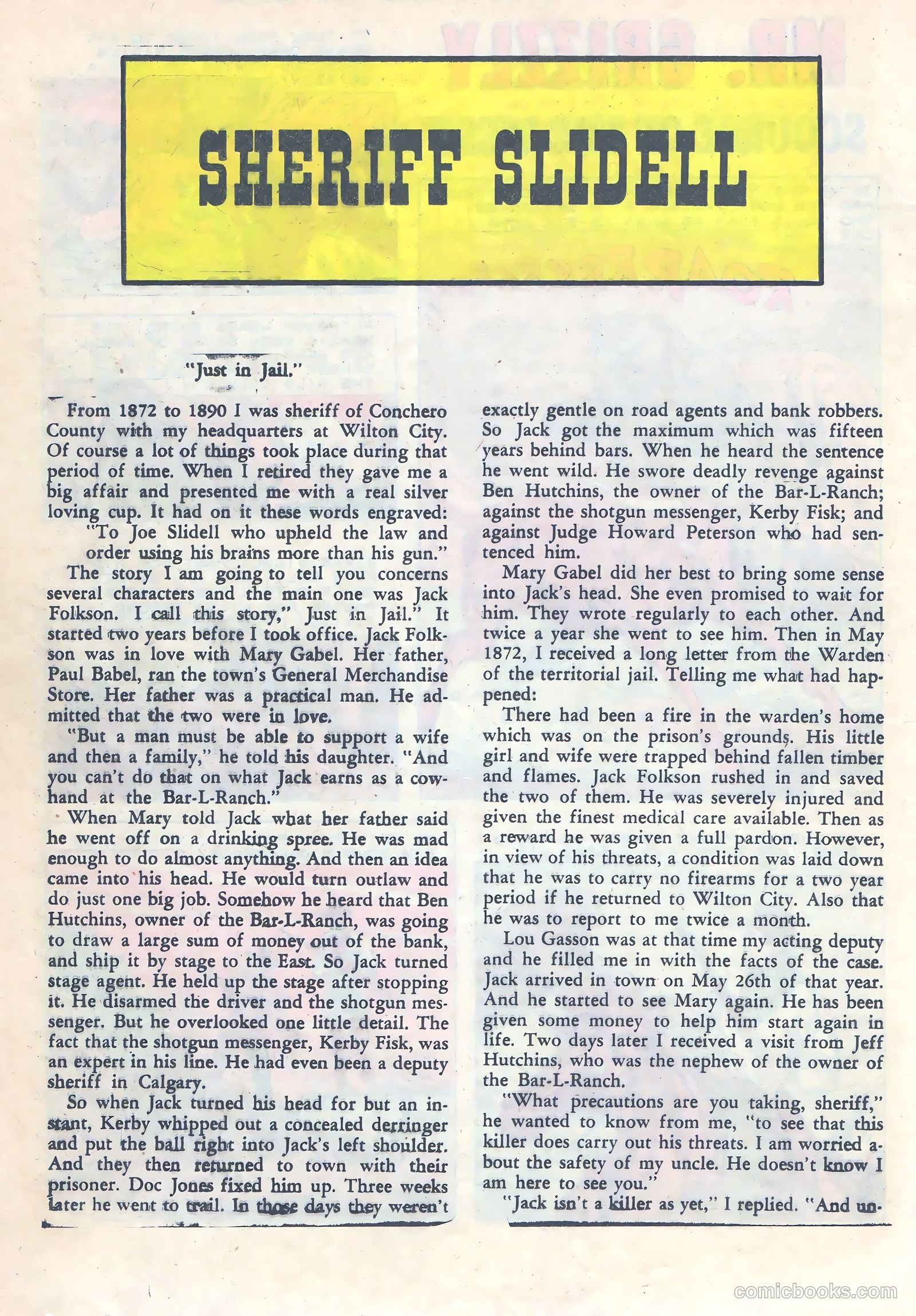 Black Fury #40 (1963) — page 20 of 36