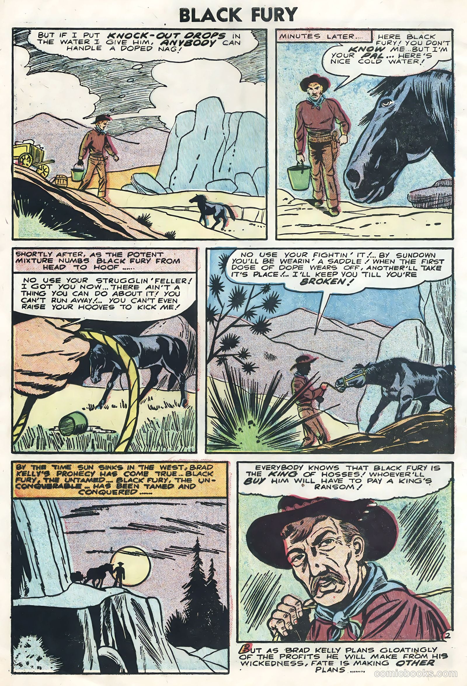 Black Fury #5 (1956) — page 4 of 36