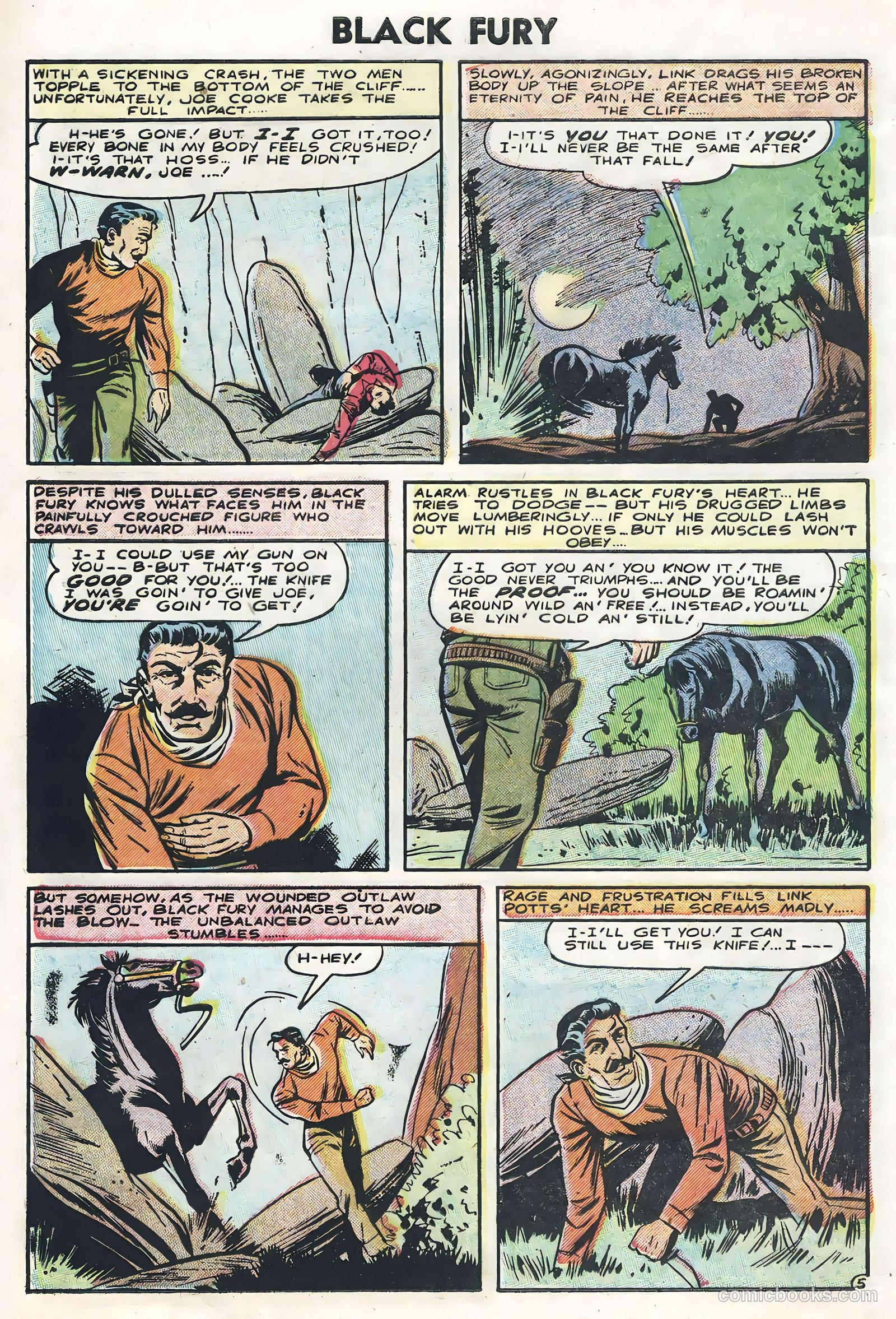 Black Fury #5 (1956) — page 8 of 36