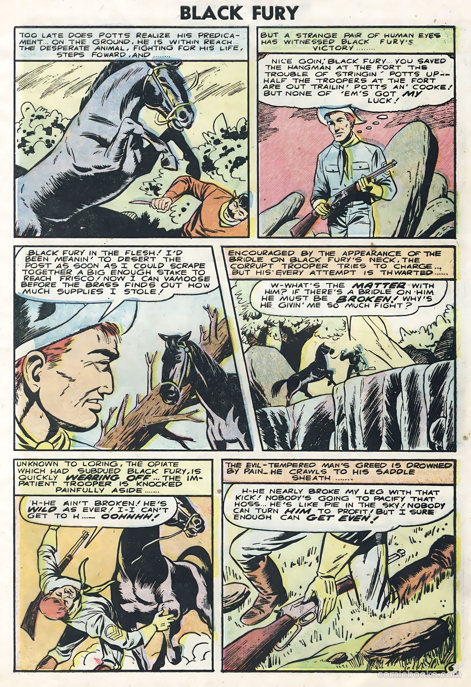 Black Fury #5 (1956) — page 9 of 36