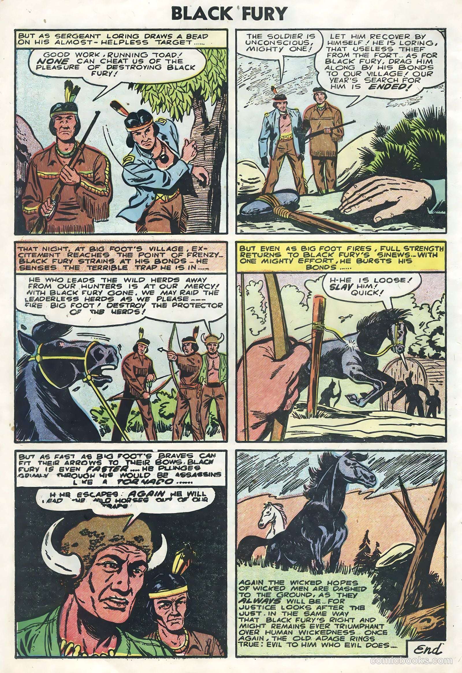 Black Fury #5 (1956) — page 10 of 36