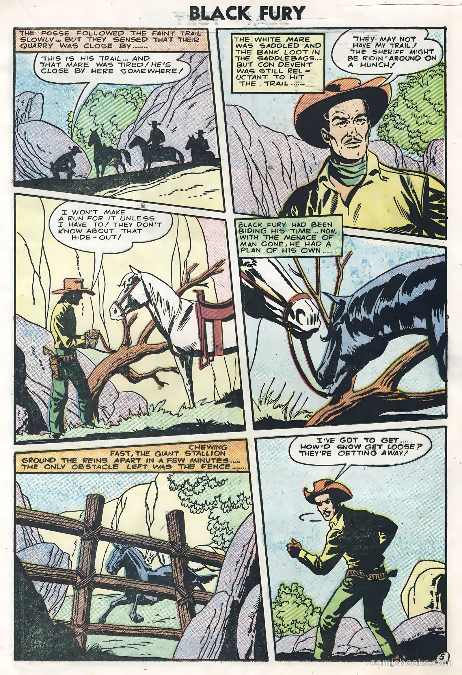 Black Fury #5 (1956) — page 17 of 36
