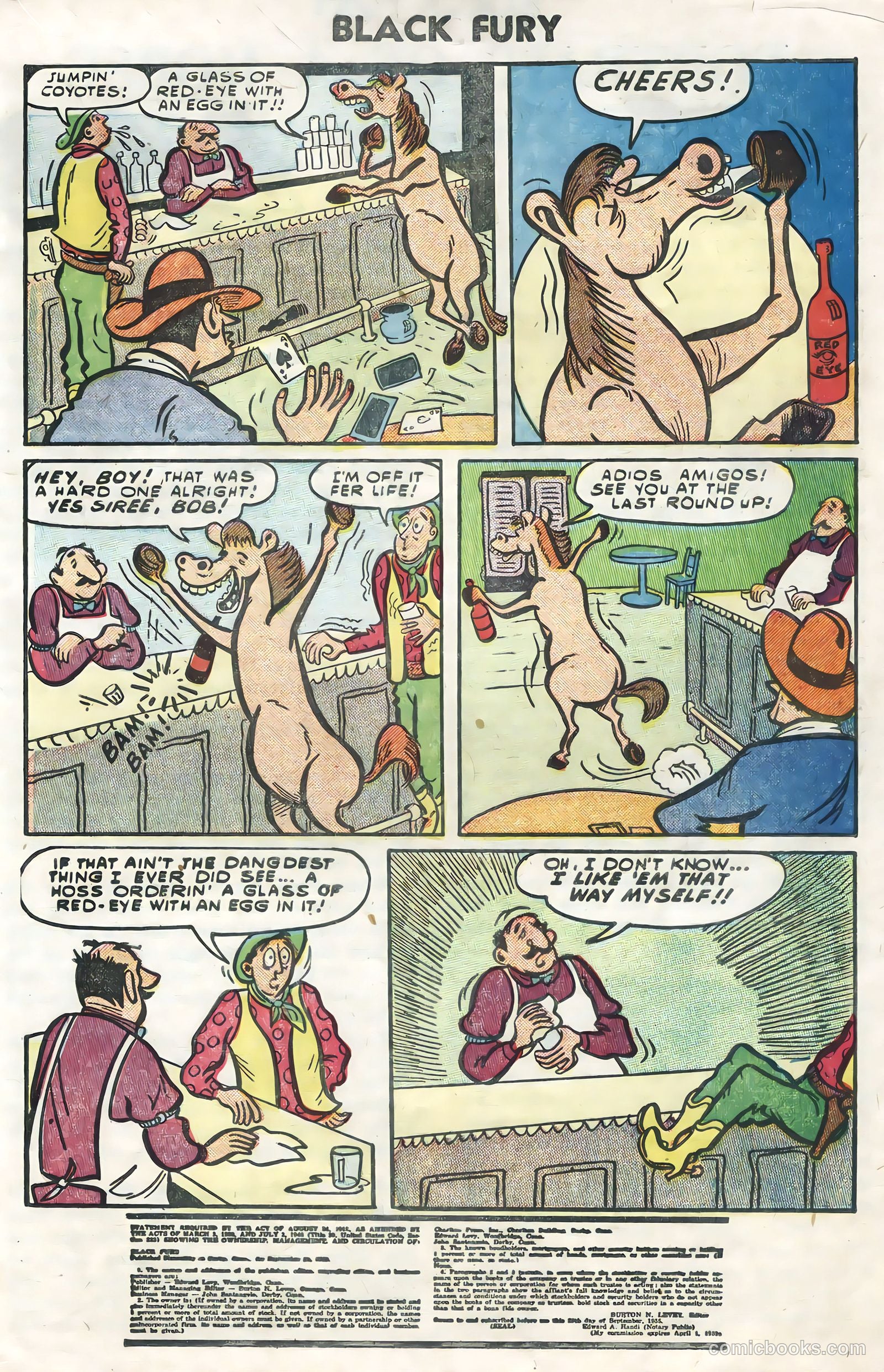 Black Fury #5 (1956) — page 19 of 36