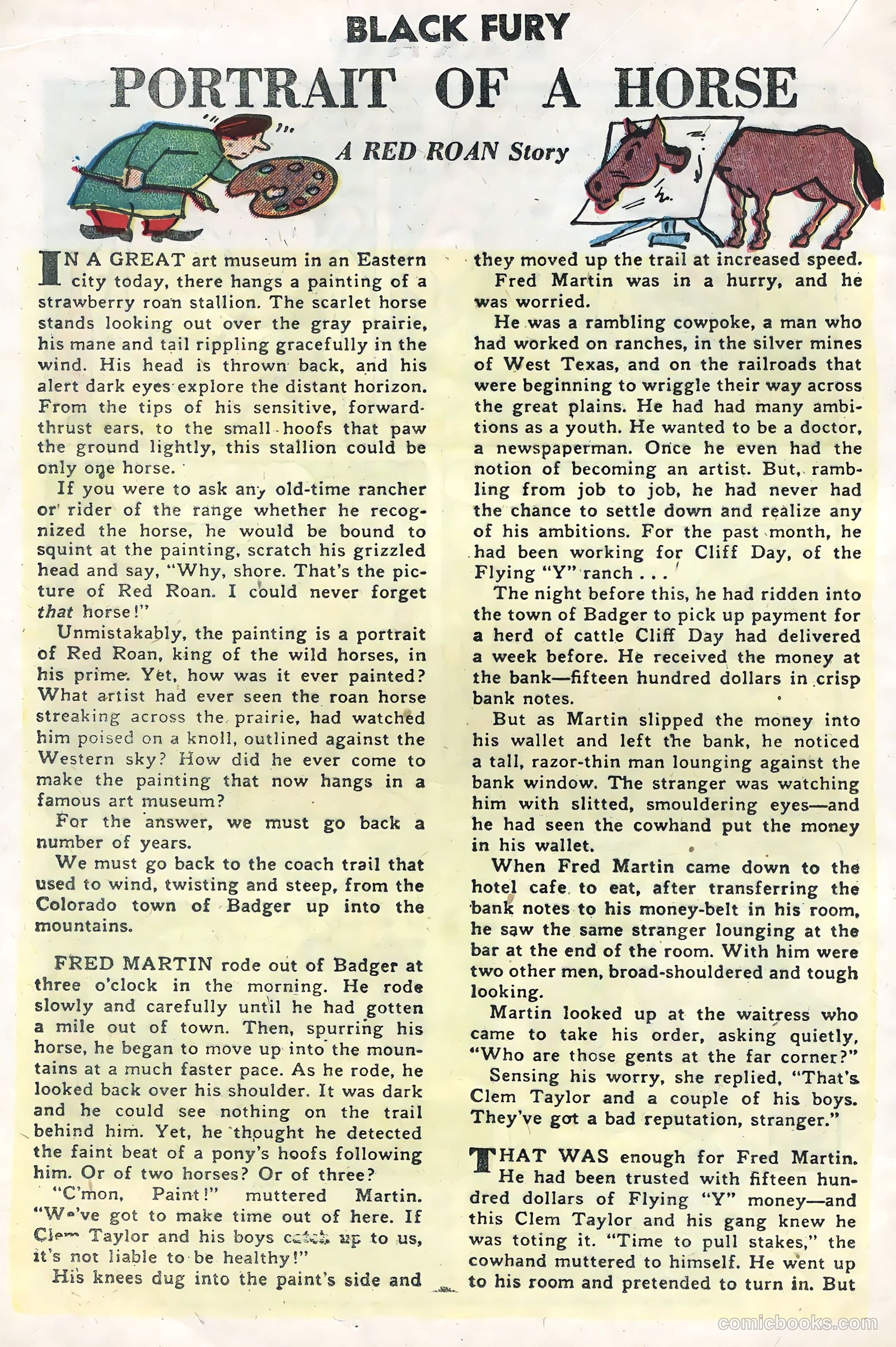 Black Fury #5 (1956) — page 20 of 36