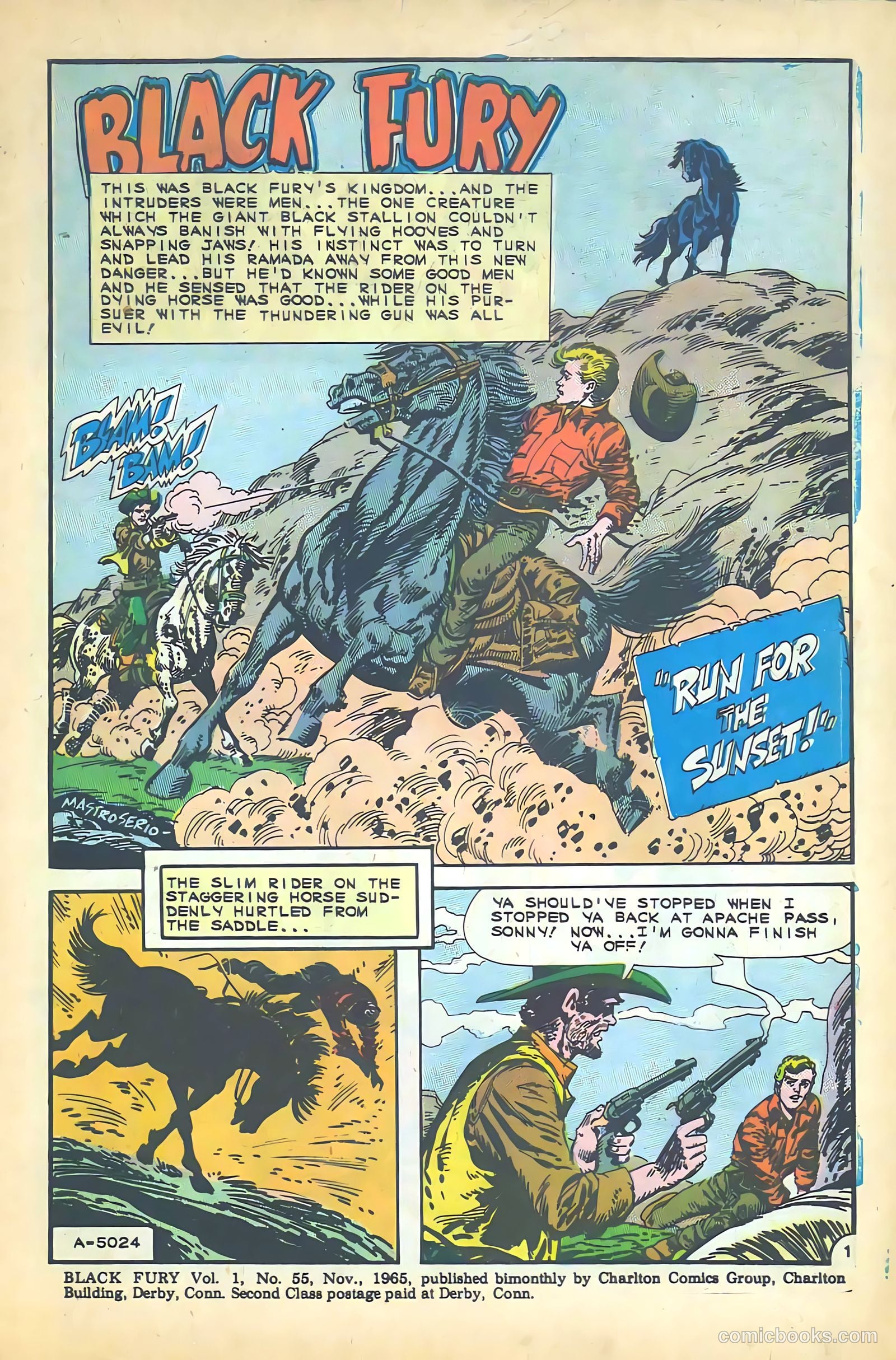 Black Fury #55 (1965) — page 3 of 36