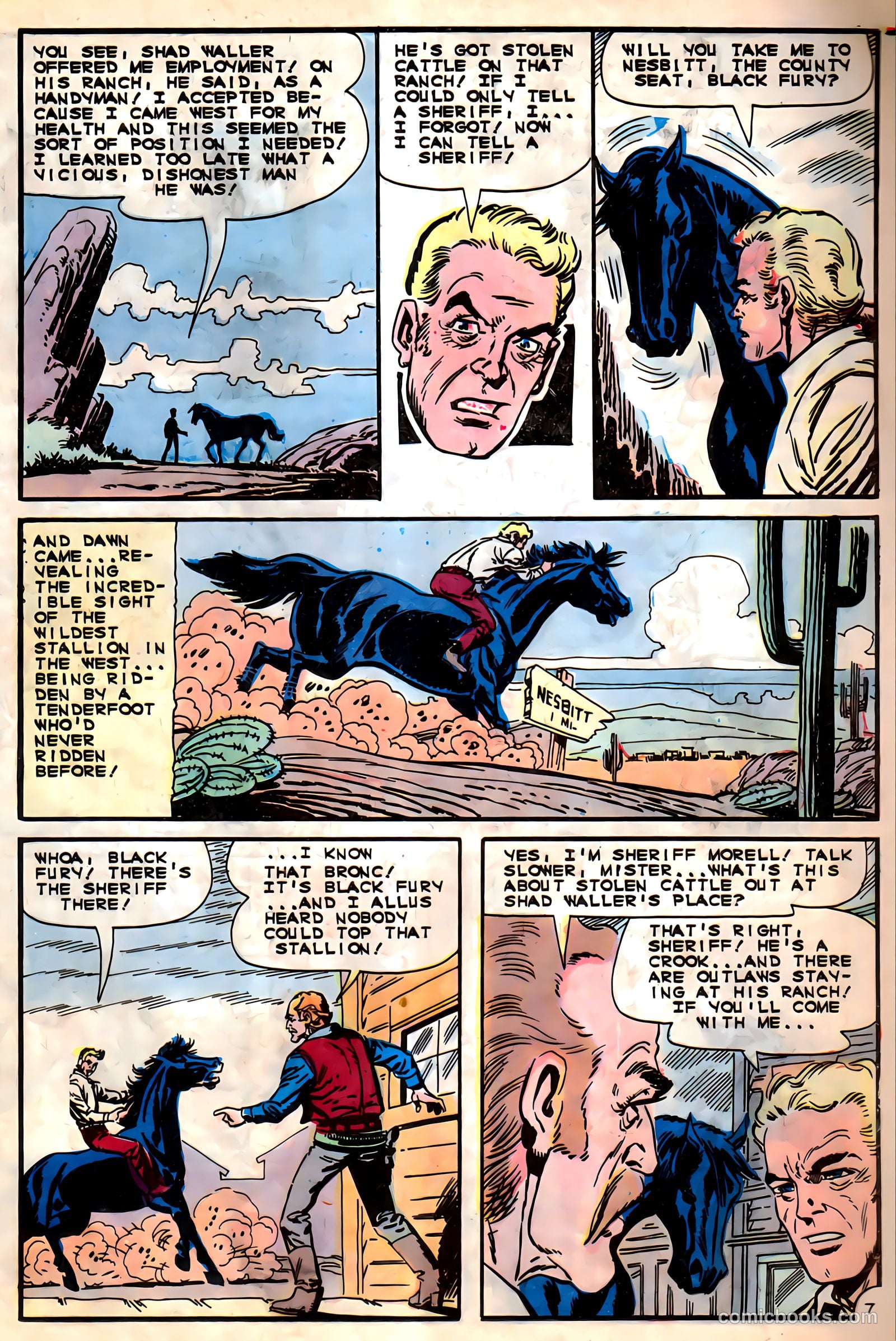 Black Fury #56 (1966) — page 21 of 36