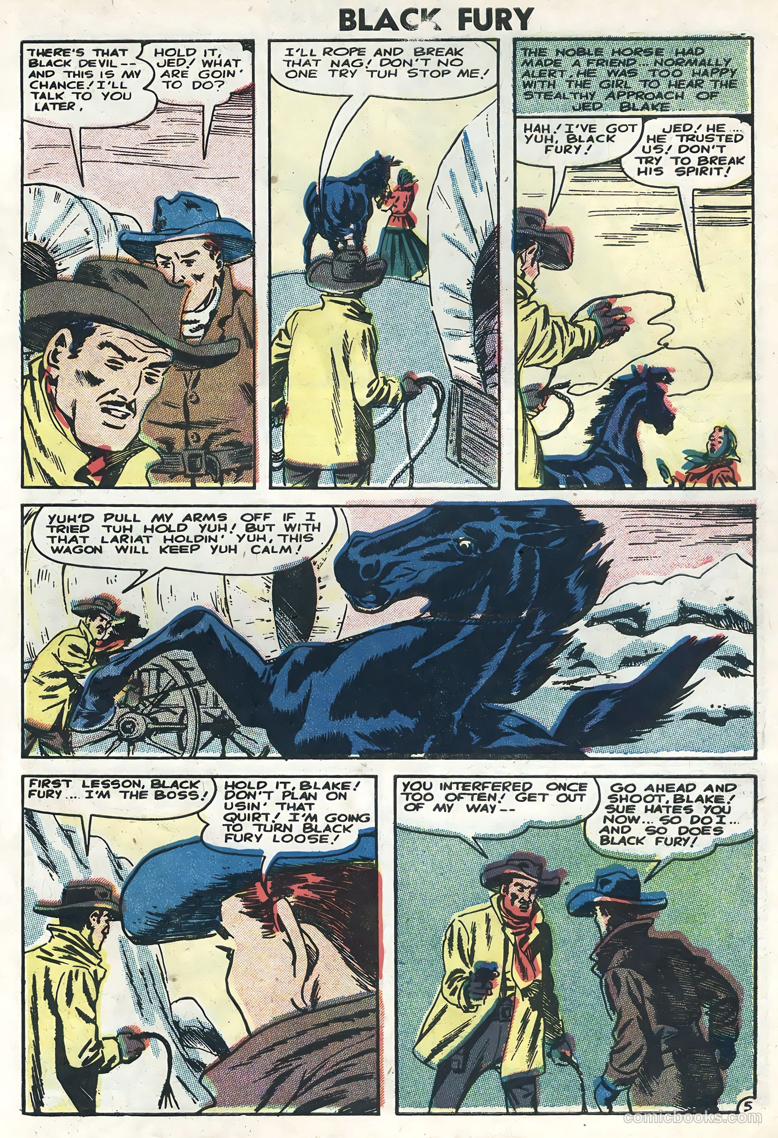 Black Fury #6 (1956) — page 27 of 36