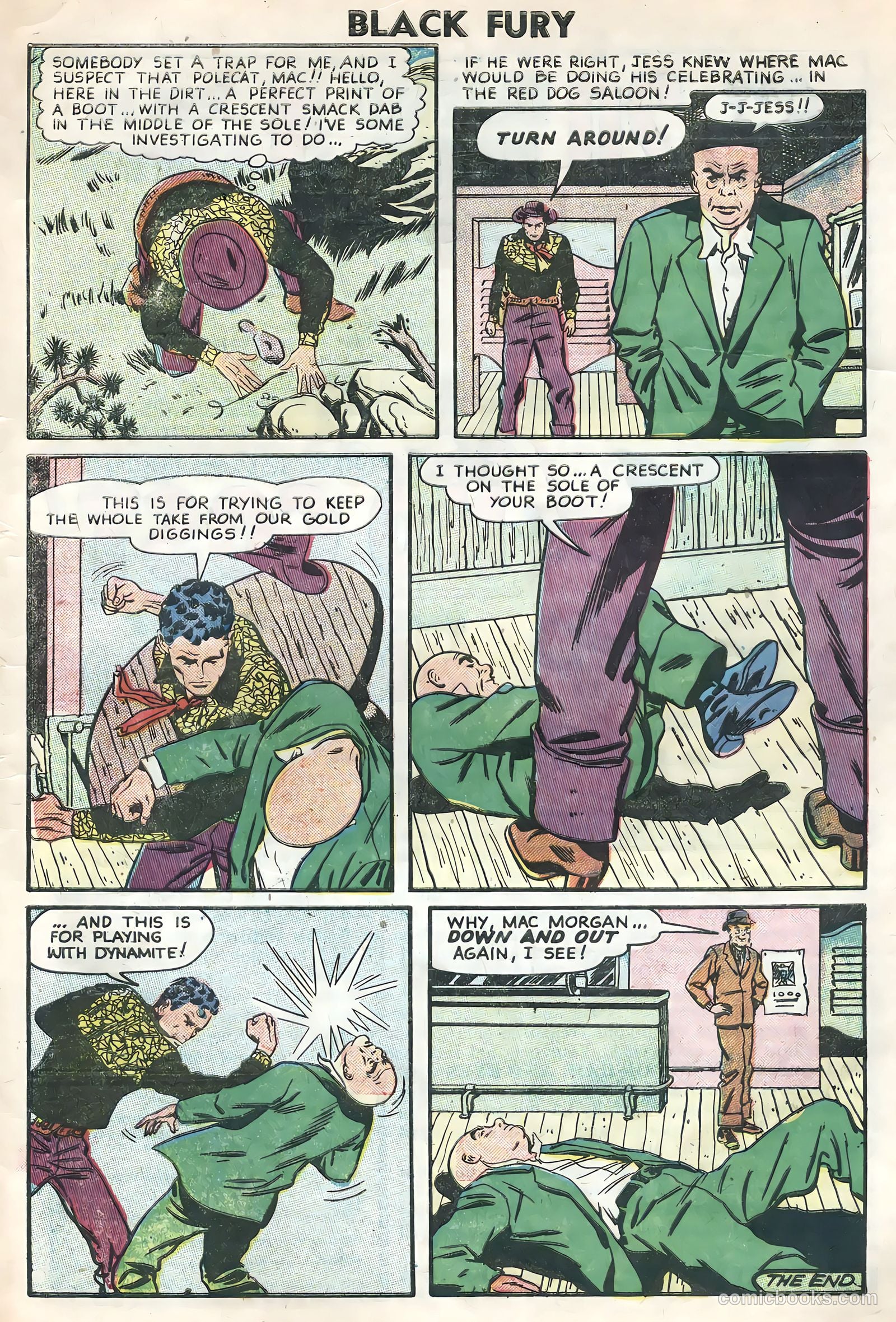 Black Fury #7 (1956) — page 33 of 36