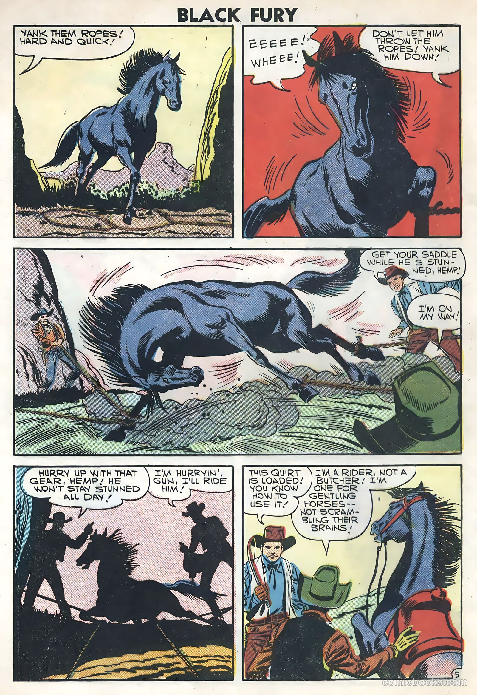 Black Fury #8 (1957) — page 8 of 36