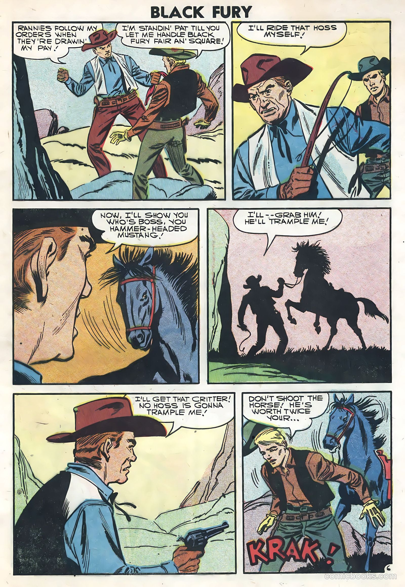 Black Fury #8 (1957) — page 9 of 36