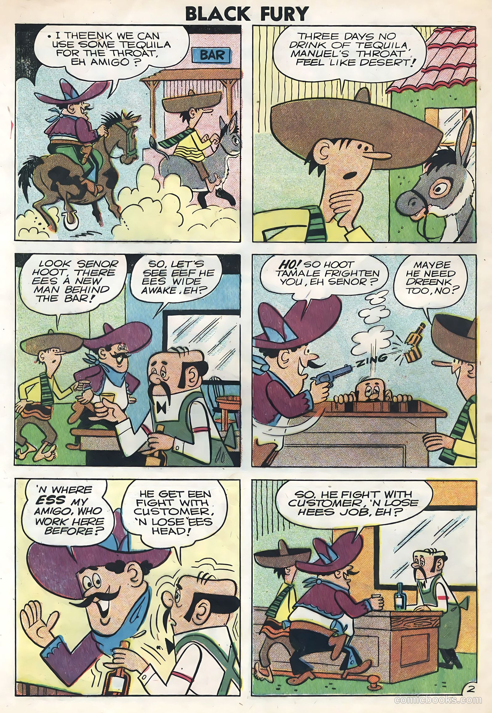 Black Fury #8 (1957) — page 28 of 36