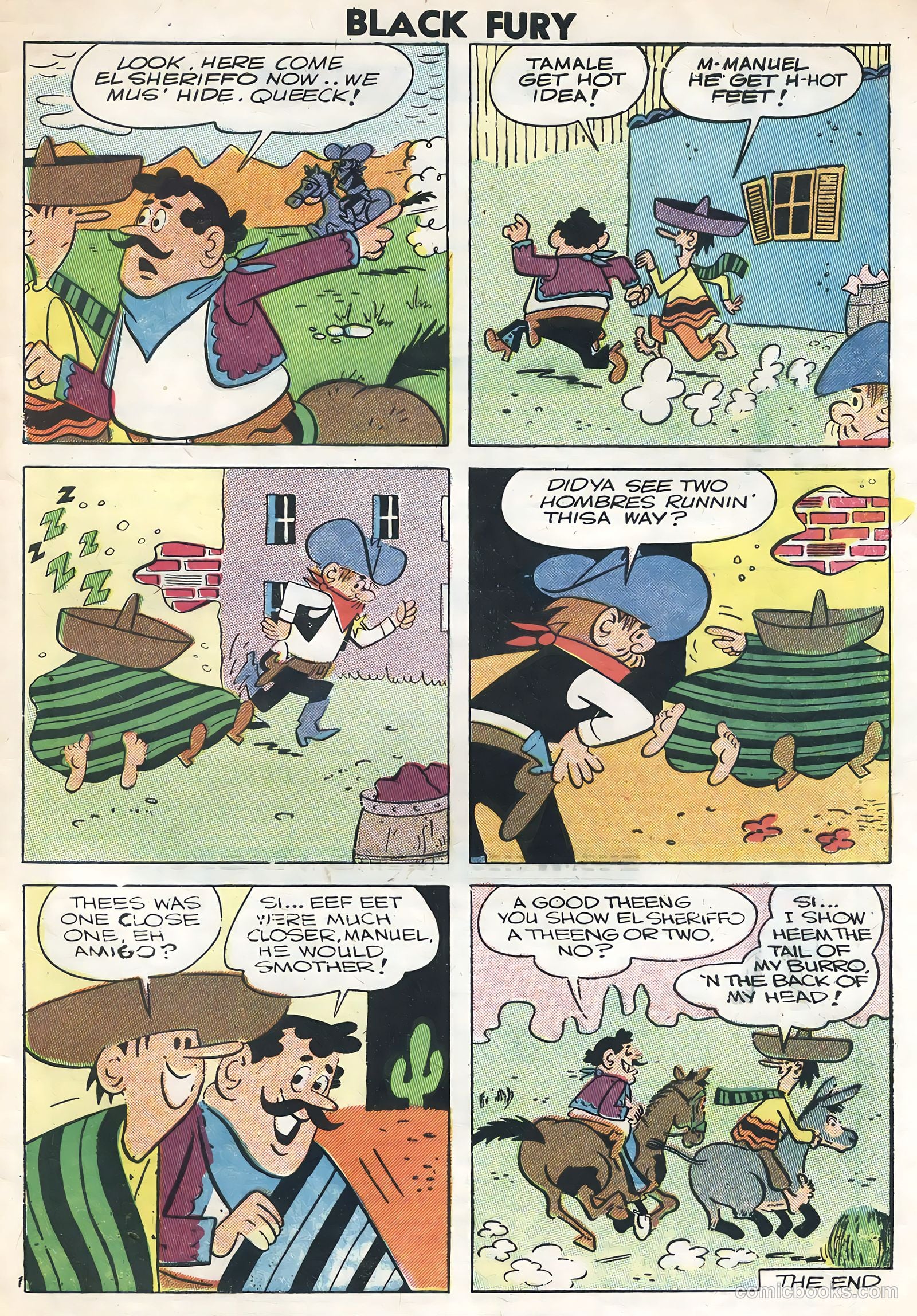 Black Fury #8 (1957) — page 33 of 36