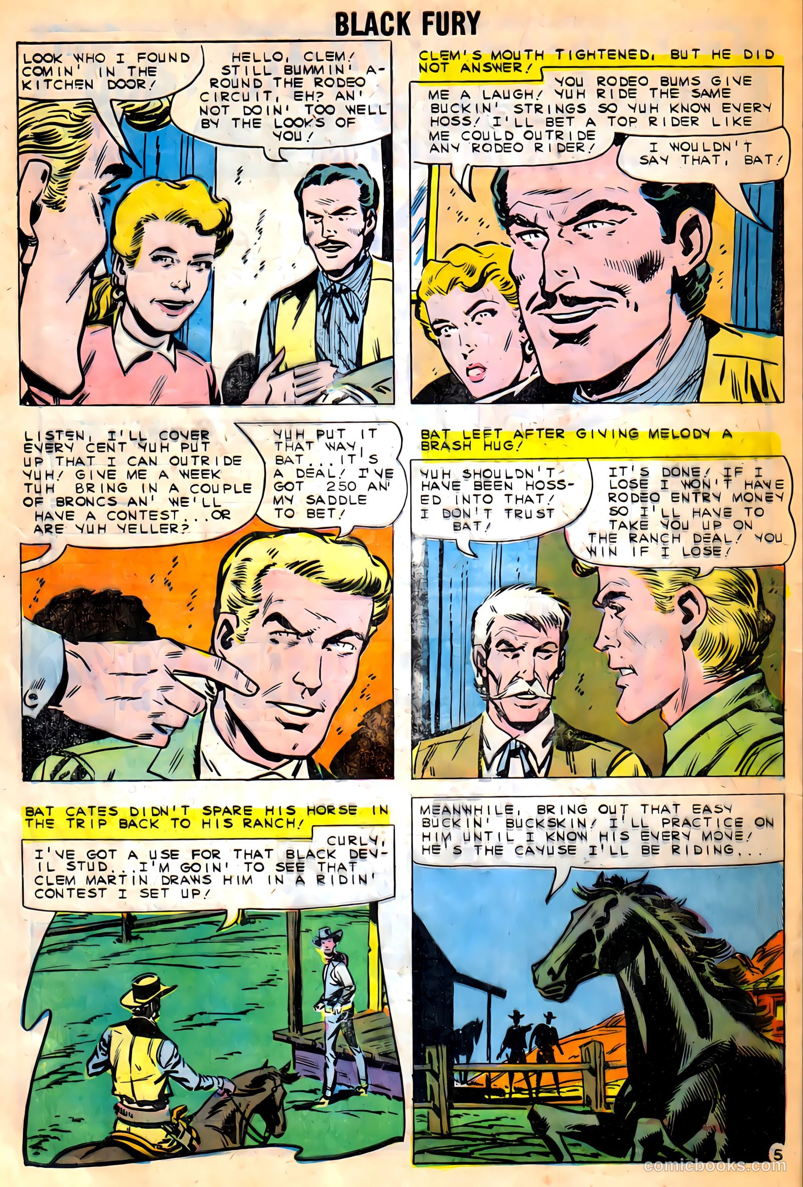 Black Fury #9 (1957) — page 32 of 37