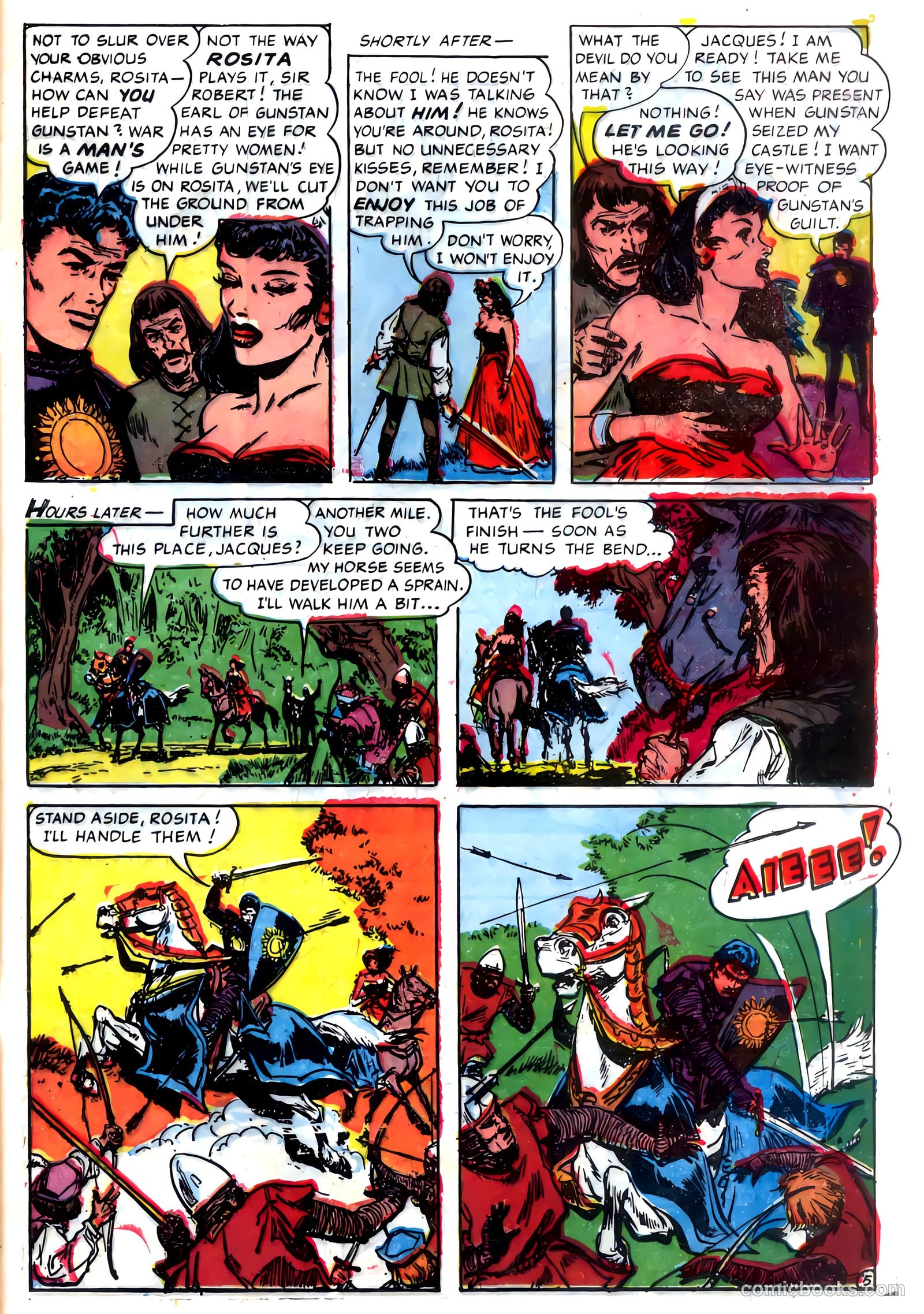Black Knight #1 (1955) — page 21 of 36