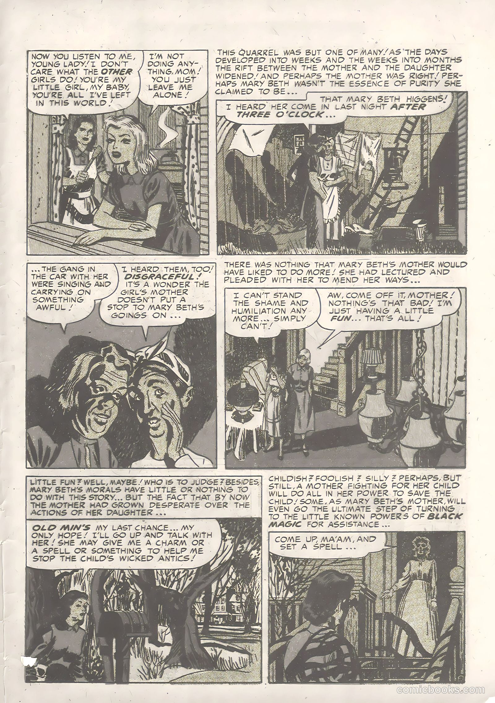Black Magic #4 (1990) — page 58 of 63