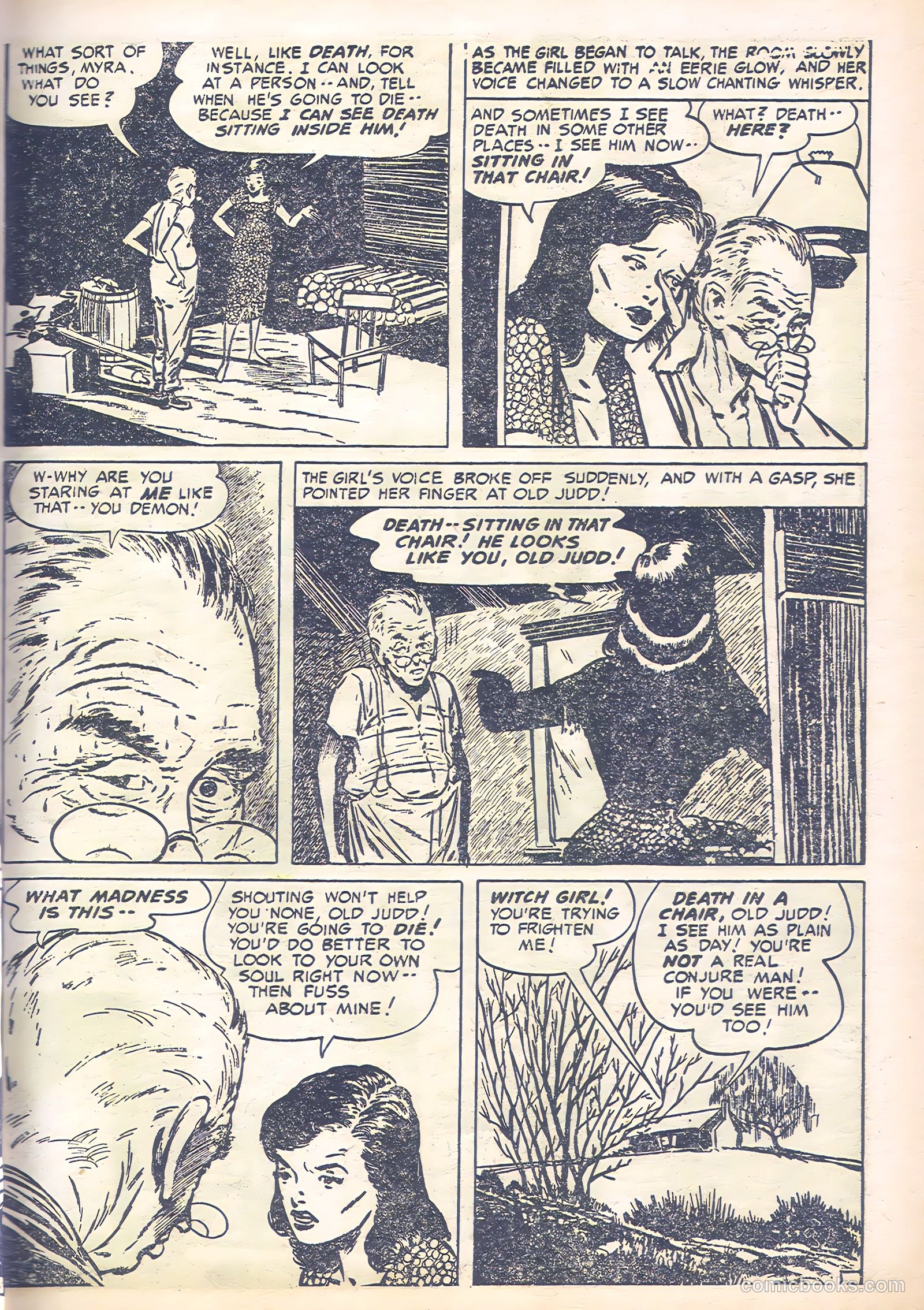 Black Magic #8 (1977) — page 22 of 36