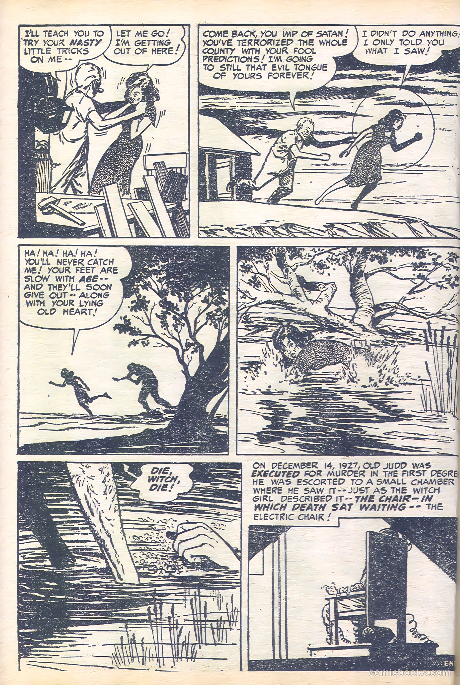 Black Magic #8 (1977) — page 23 of 36