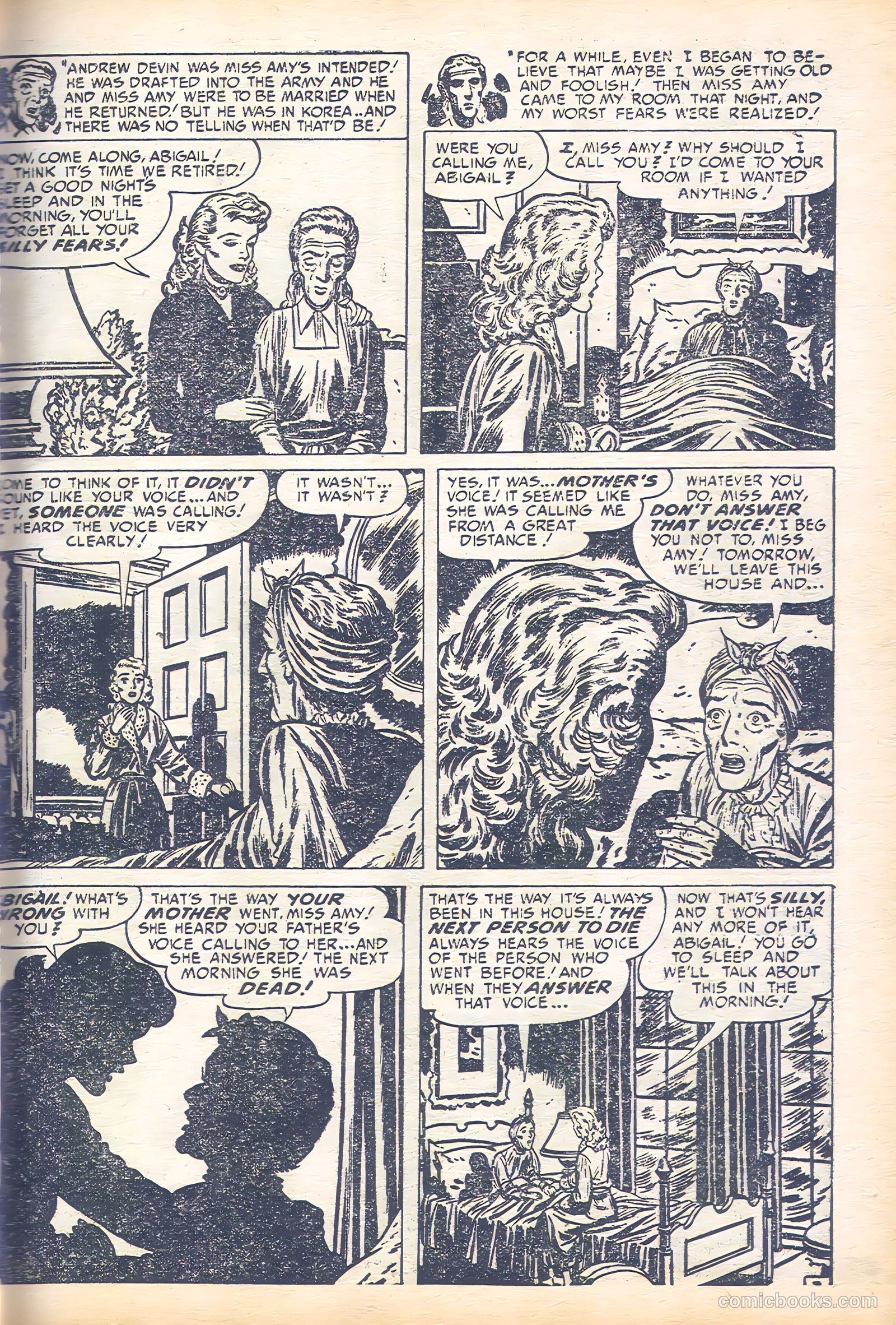 Black Magic #8 (1977) — page 32 of 36