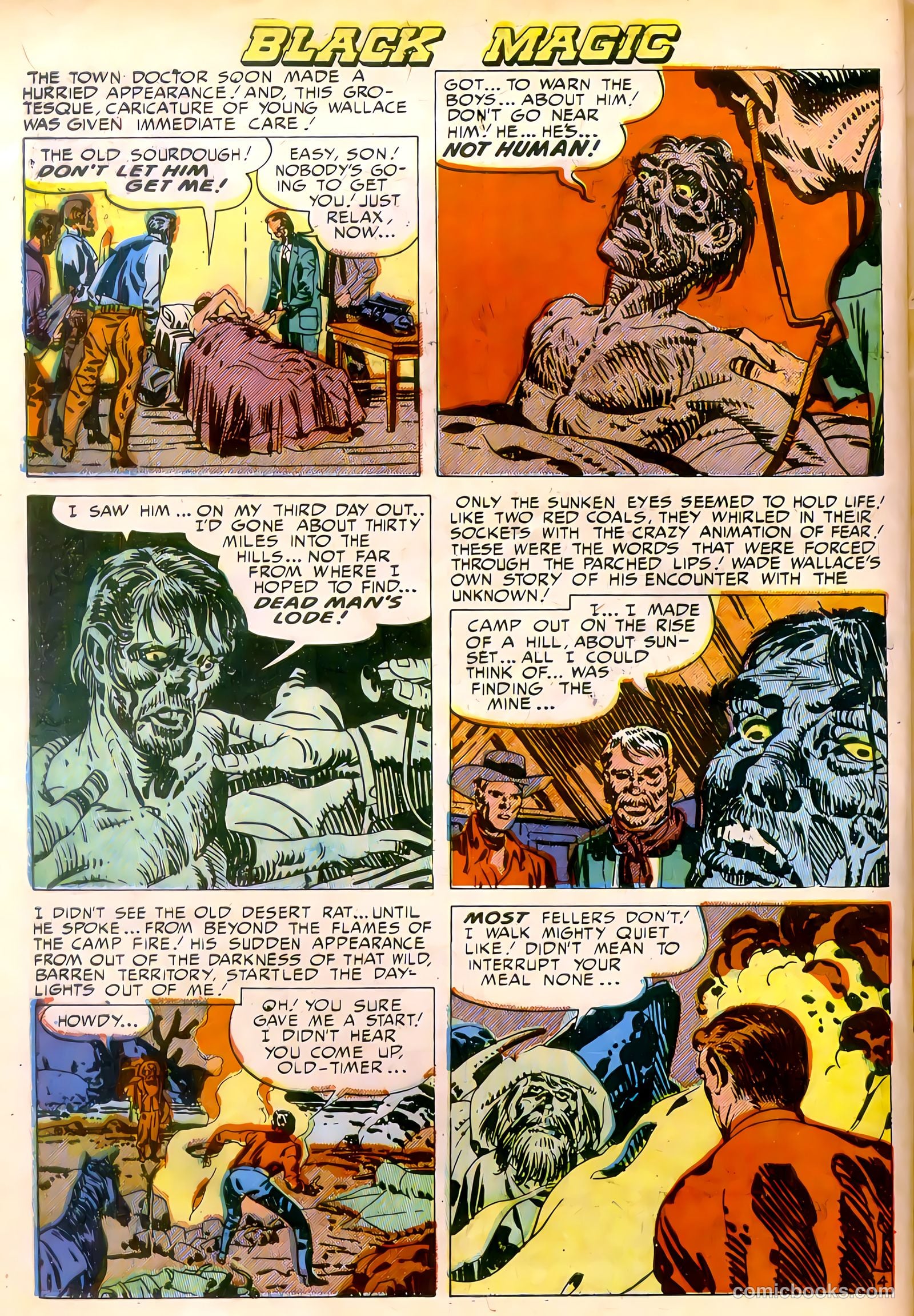 Black Magic Comics #10 (1952) — page 6 of 44