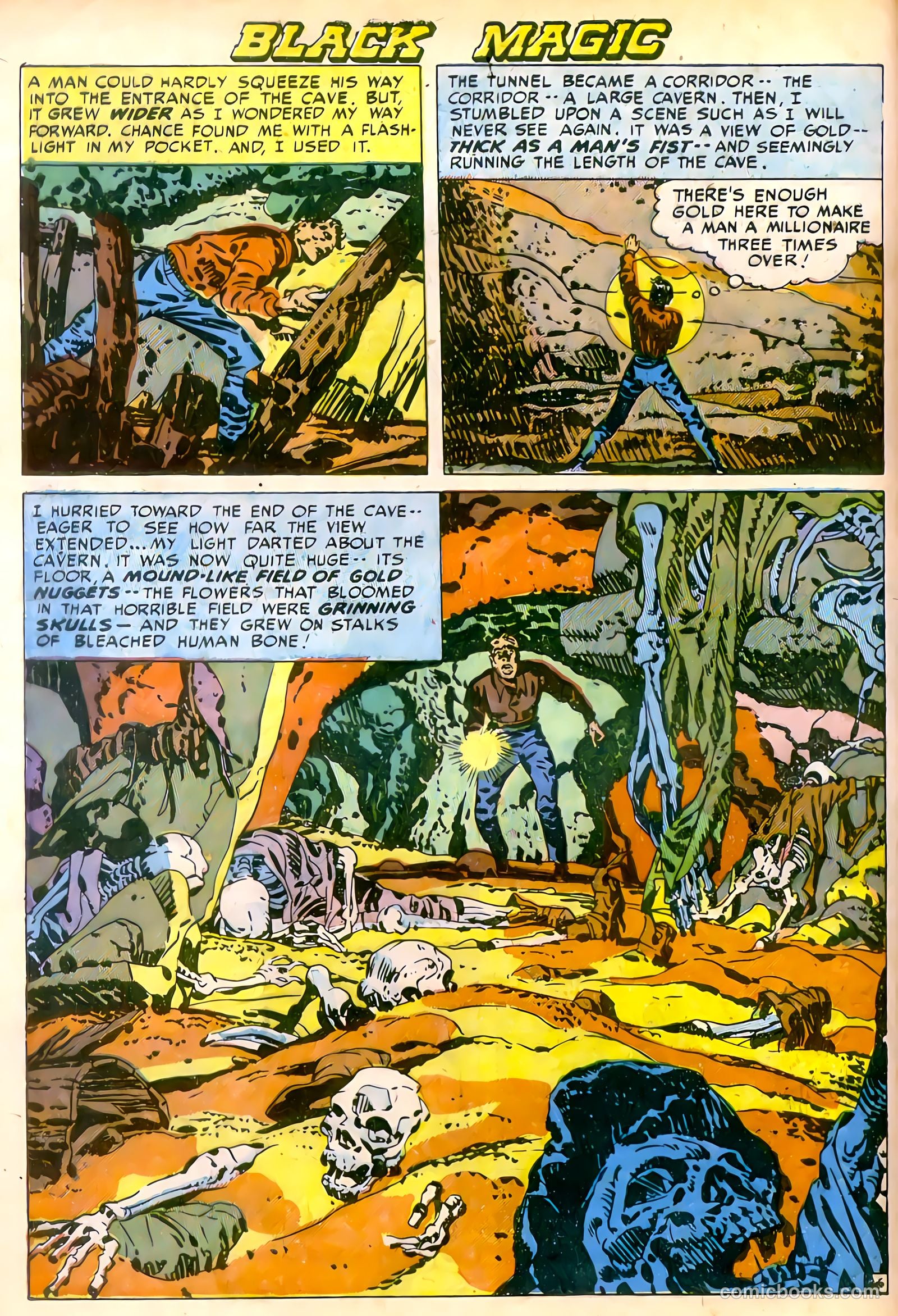 Black Magic Comics #10 (1952) — page 8 of 44