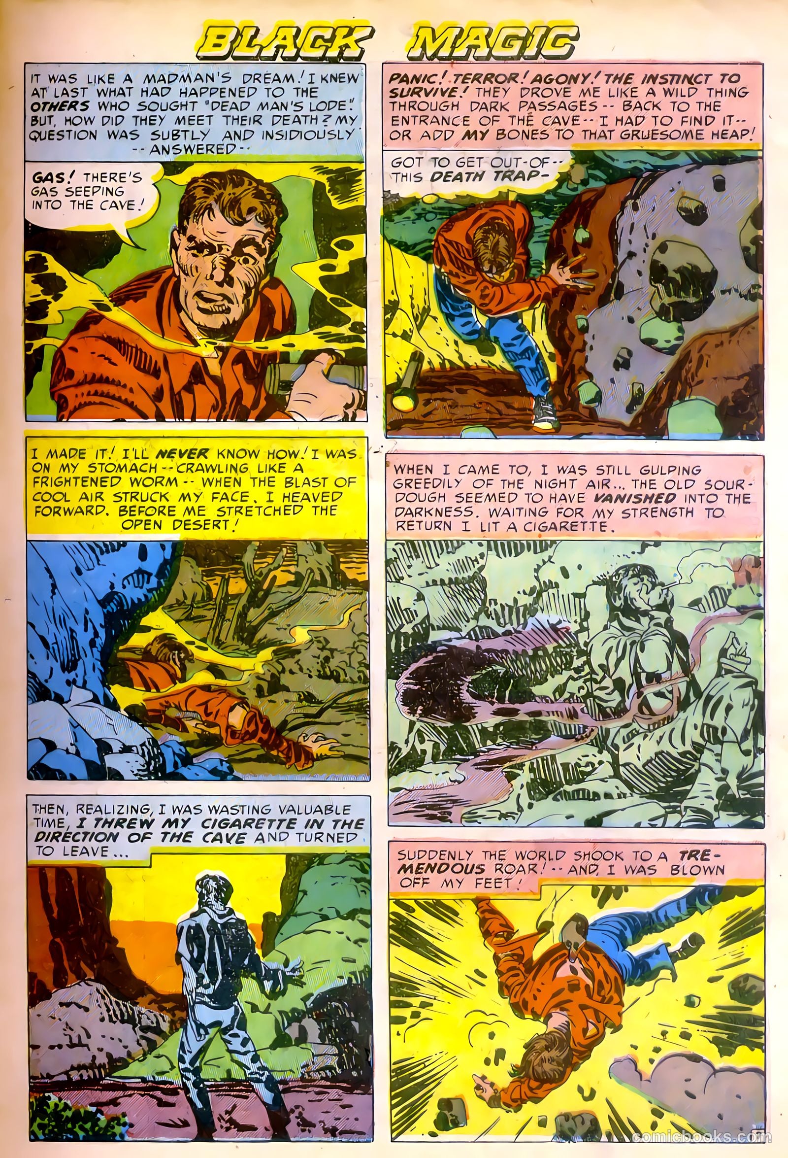 Black Magic Comics #10 (1952) — page 9 of 44
