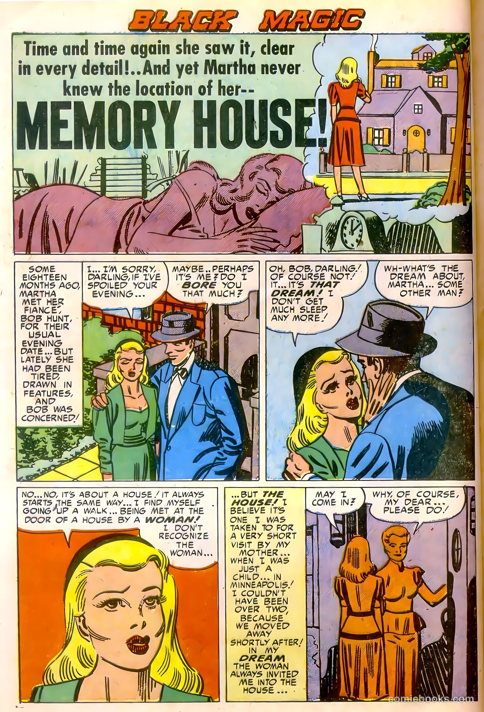 Black Magic Comics #10 (1952) — page 12 of 44