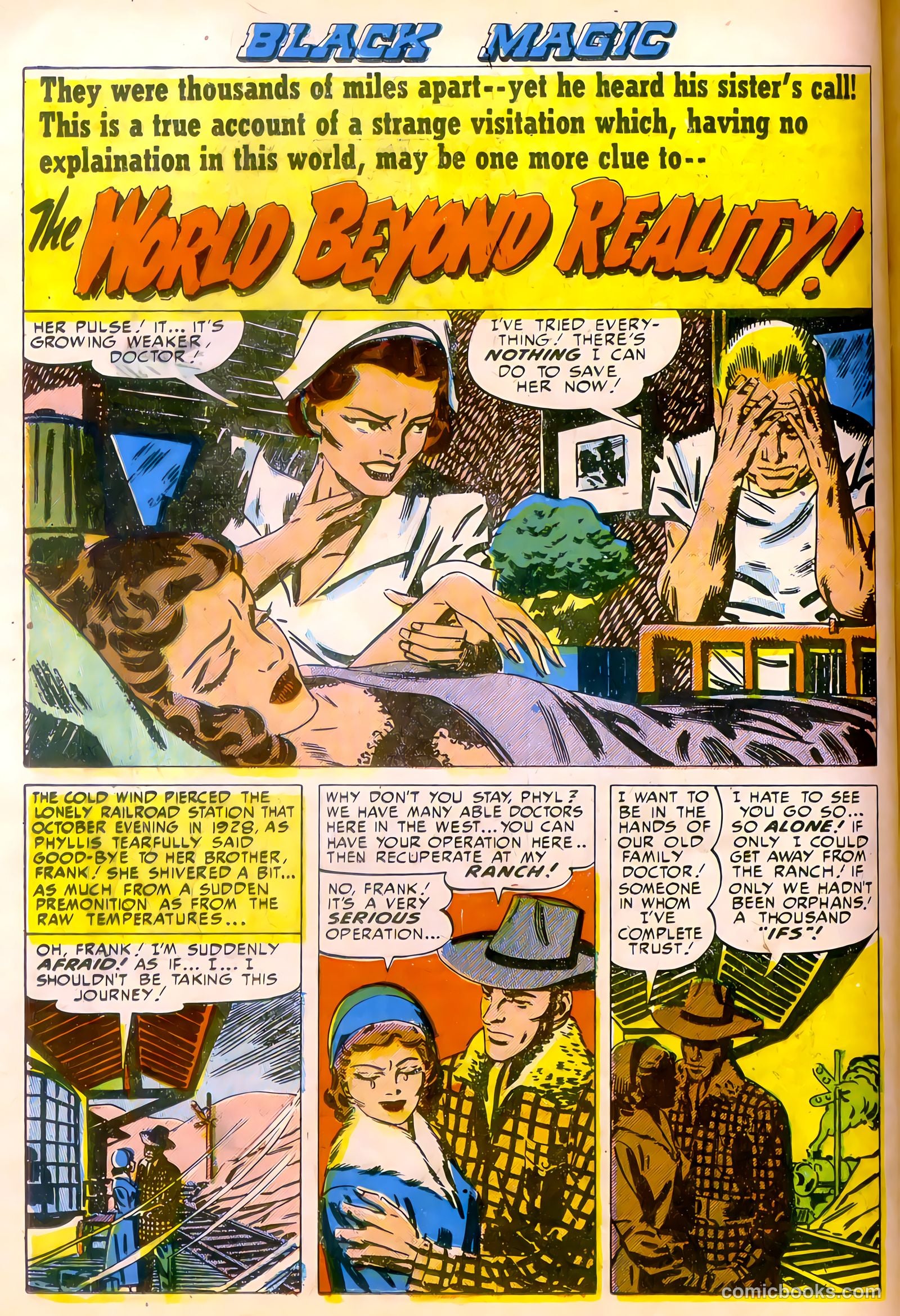 Black Magic Comics #10 (1952) — page 16 of 44